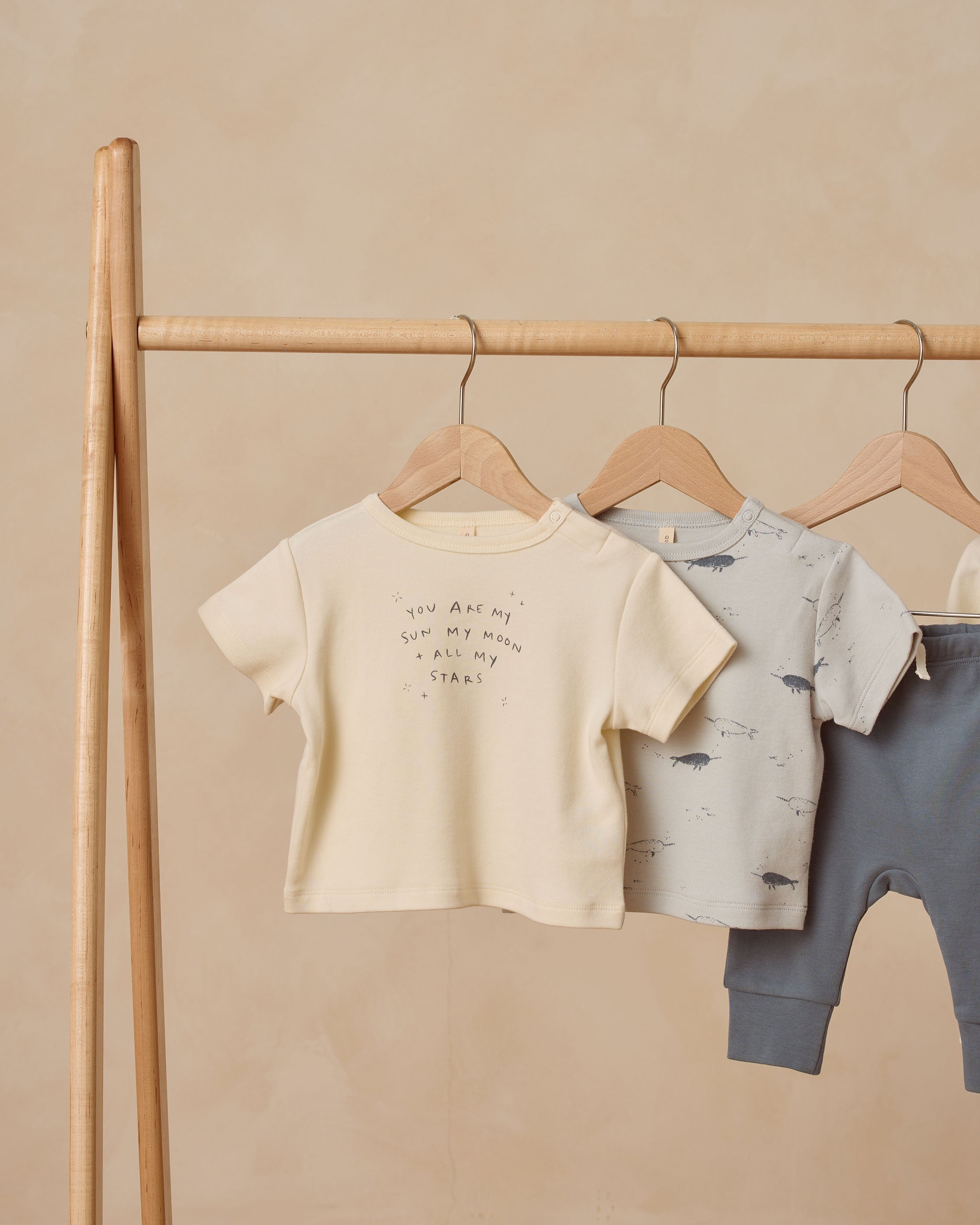Boxy Tee || Sun, Moon & Stars