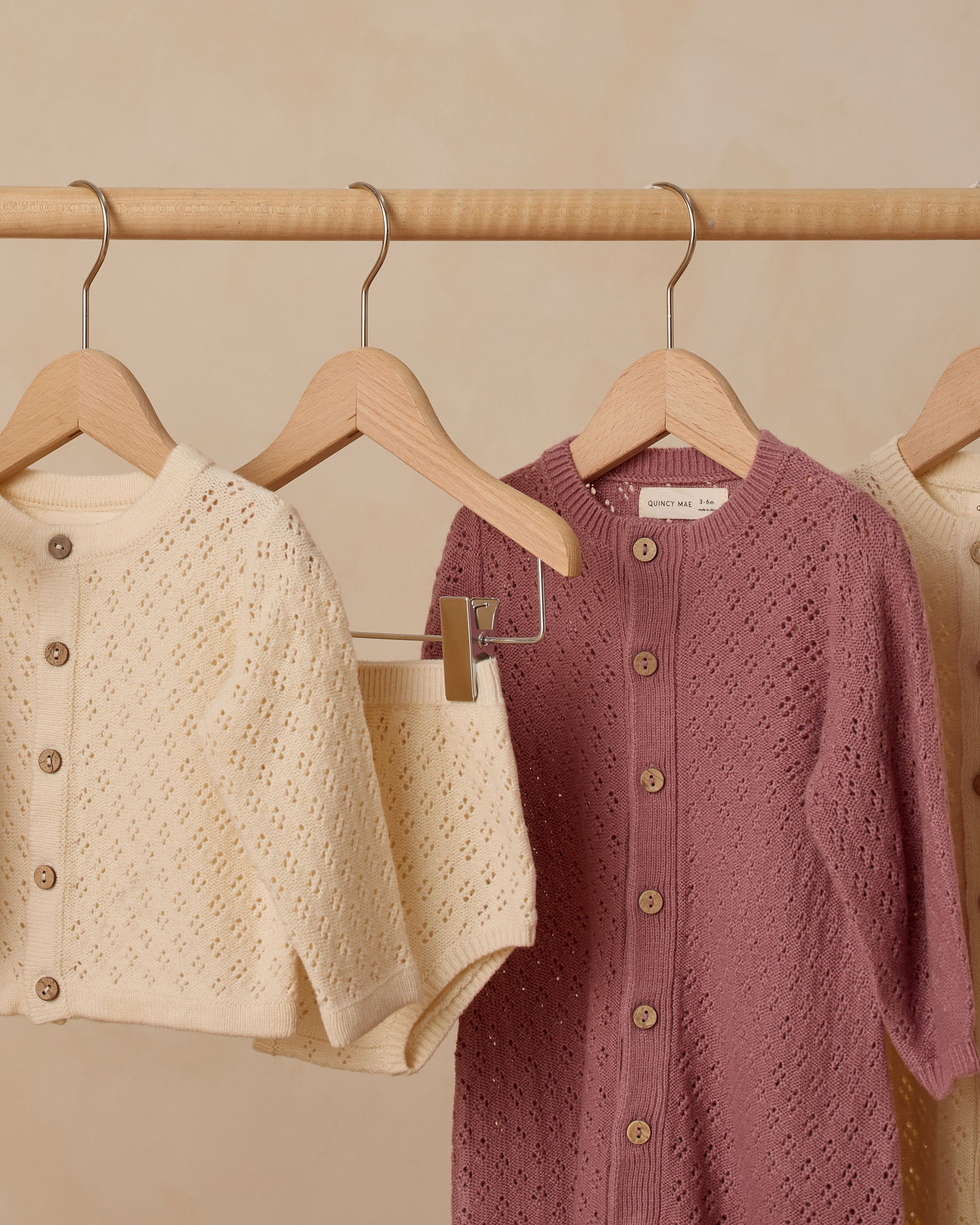 Knit Cardigan || Natural*