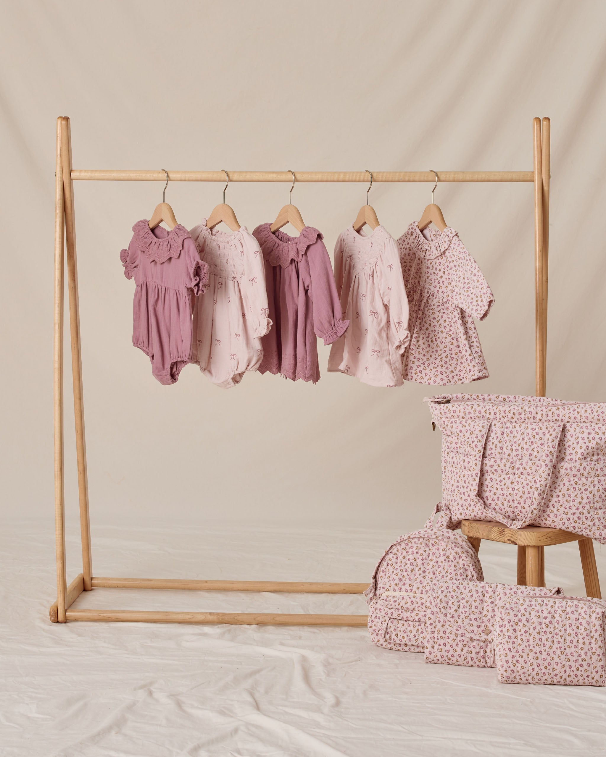Diaper Bag + Changing Pad Set || Wildflower