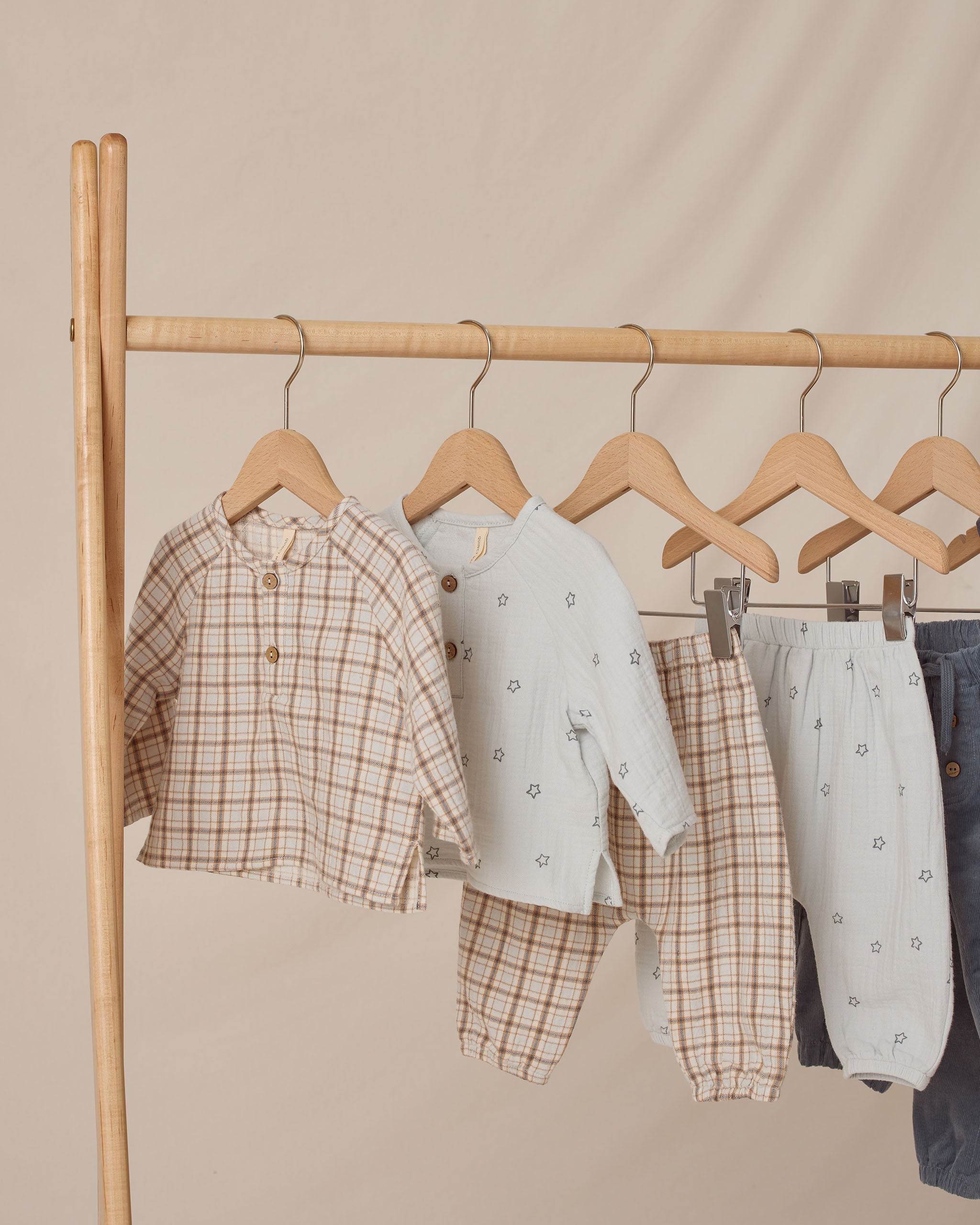 Zion Shirt || Blue Plaid