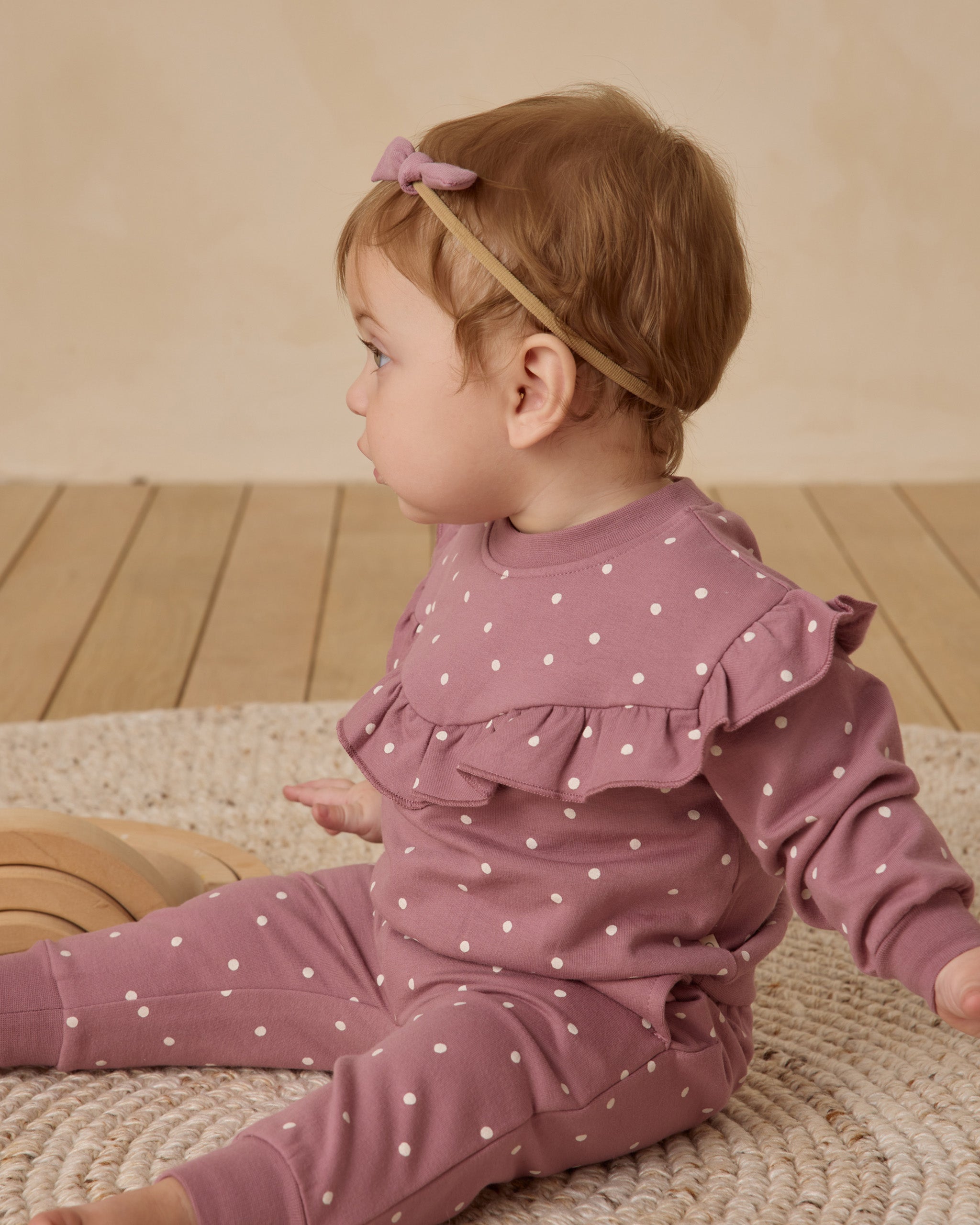 Little Knot Headband || Mulberry - Rylee + Cru | Kids Clothes | Trendy Baby Clothes | Modern Infant Outfits |
