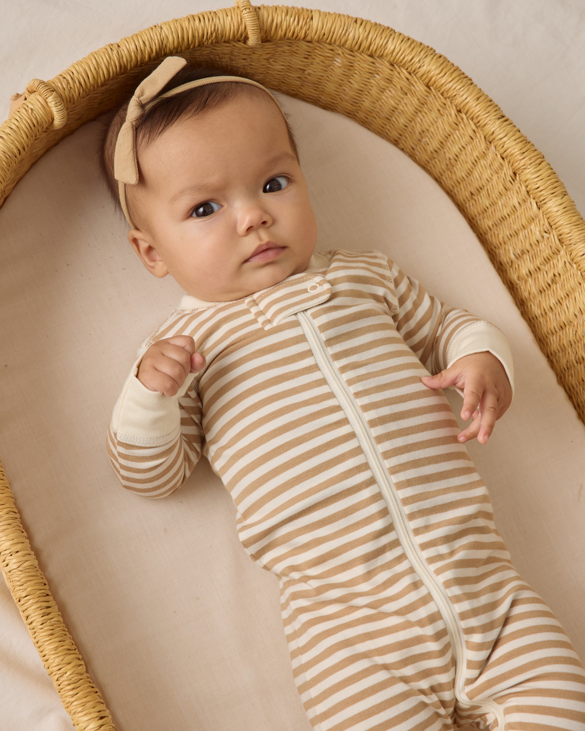Little Knot Headband || Golden - Rylee + Cru | Kids Clothes | Trendy Baby Clothes | Modern Infant Outfits |