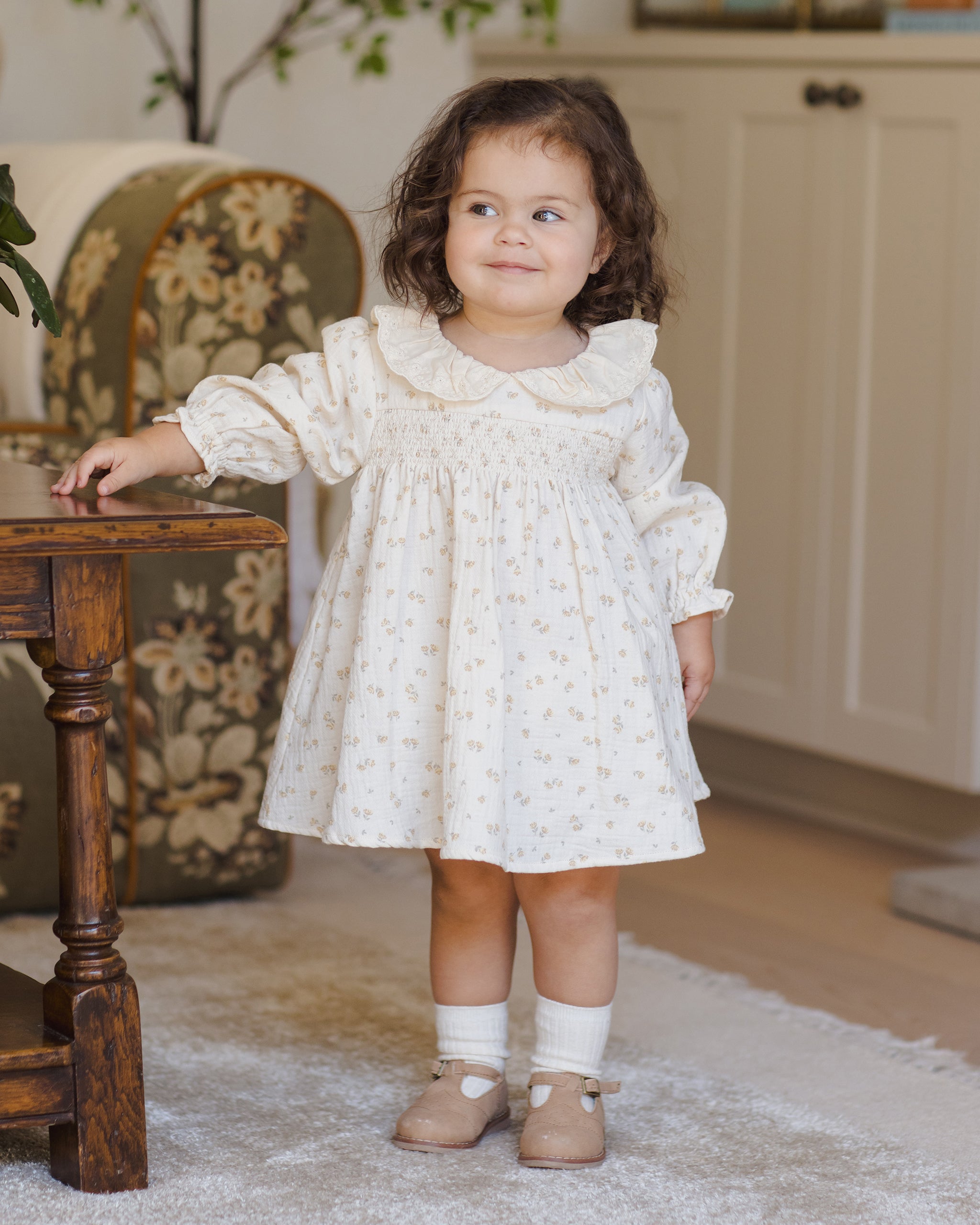 Callie Dress || Golden Floral