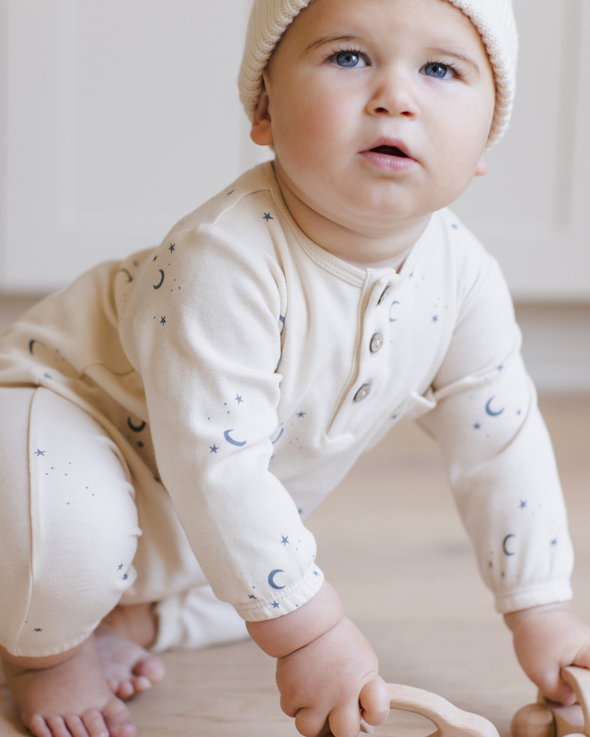 Long Sleeve Pocket Jumpsuit || Moons