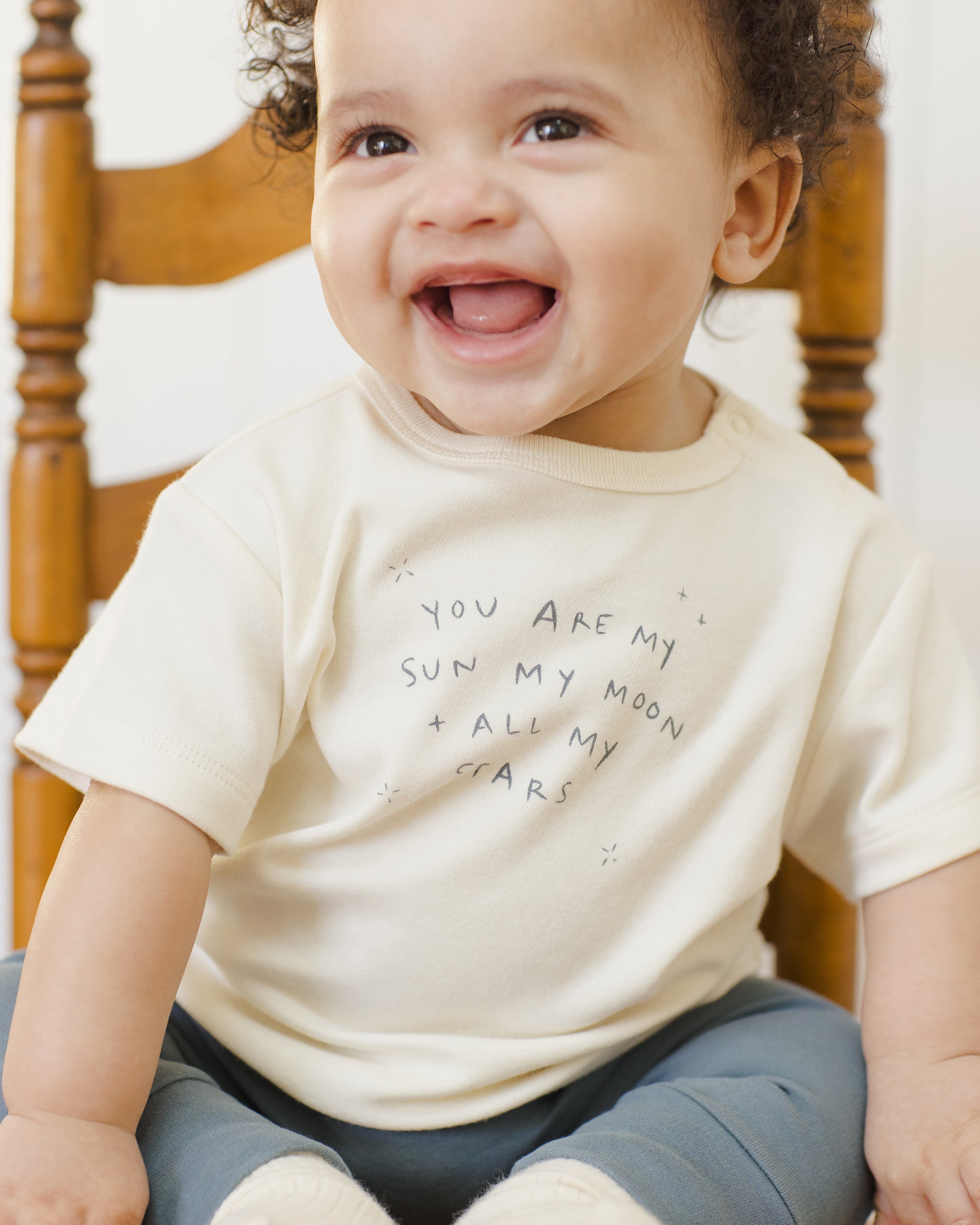 Boxy Tee || Sun, Moon & Stars