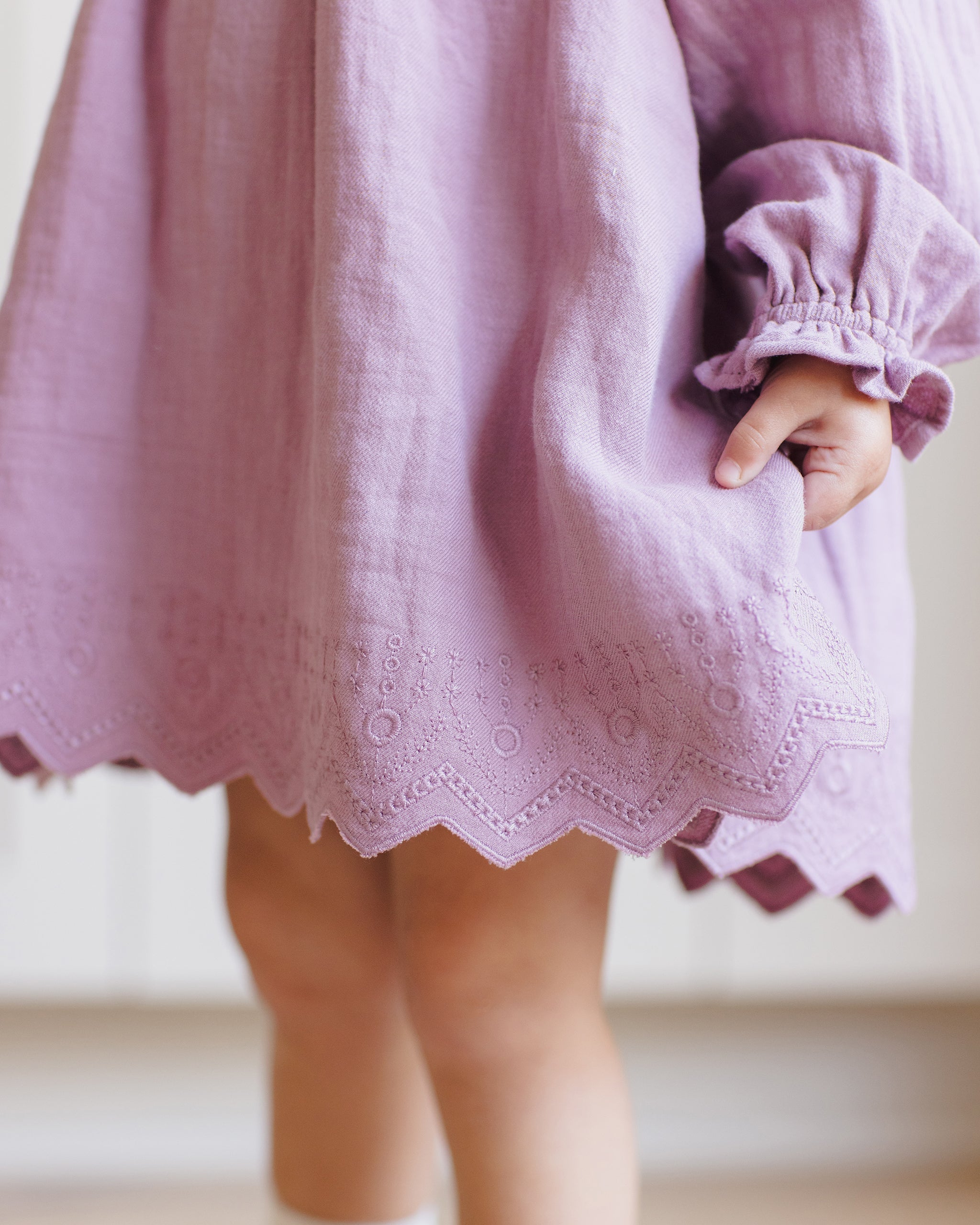 Long Sleeve Isla Dress || Mulberry