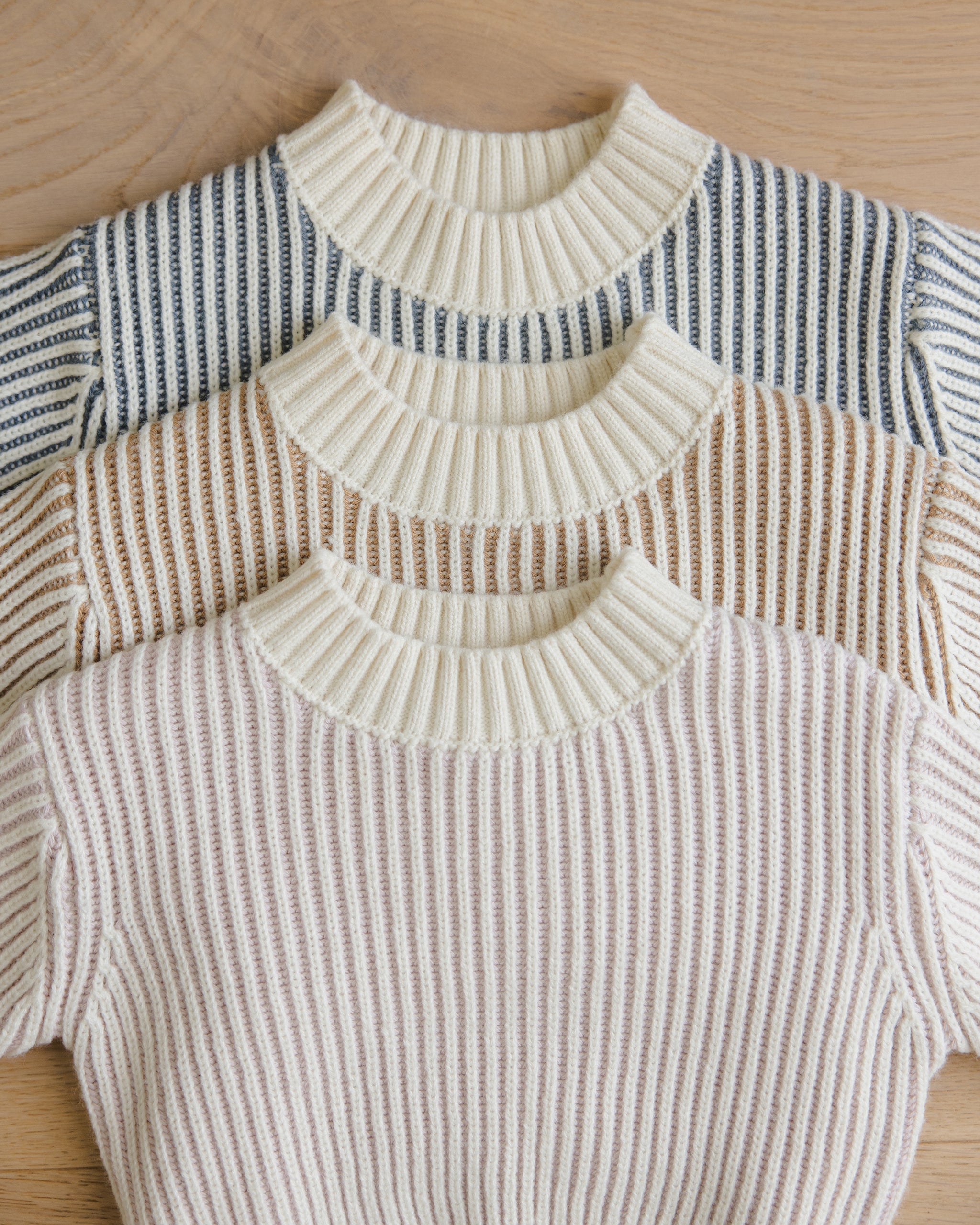 Relaxed Knit Sweater || Lilac