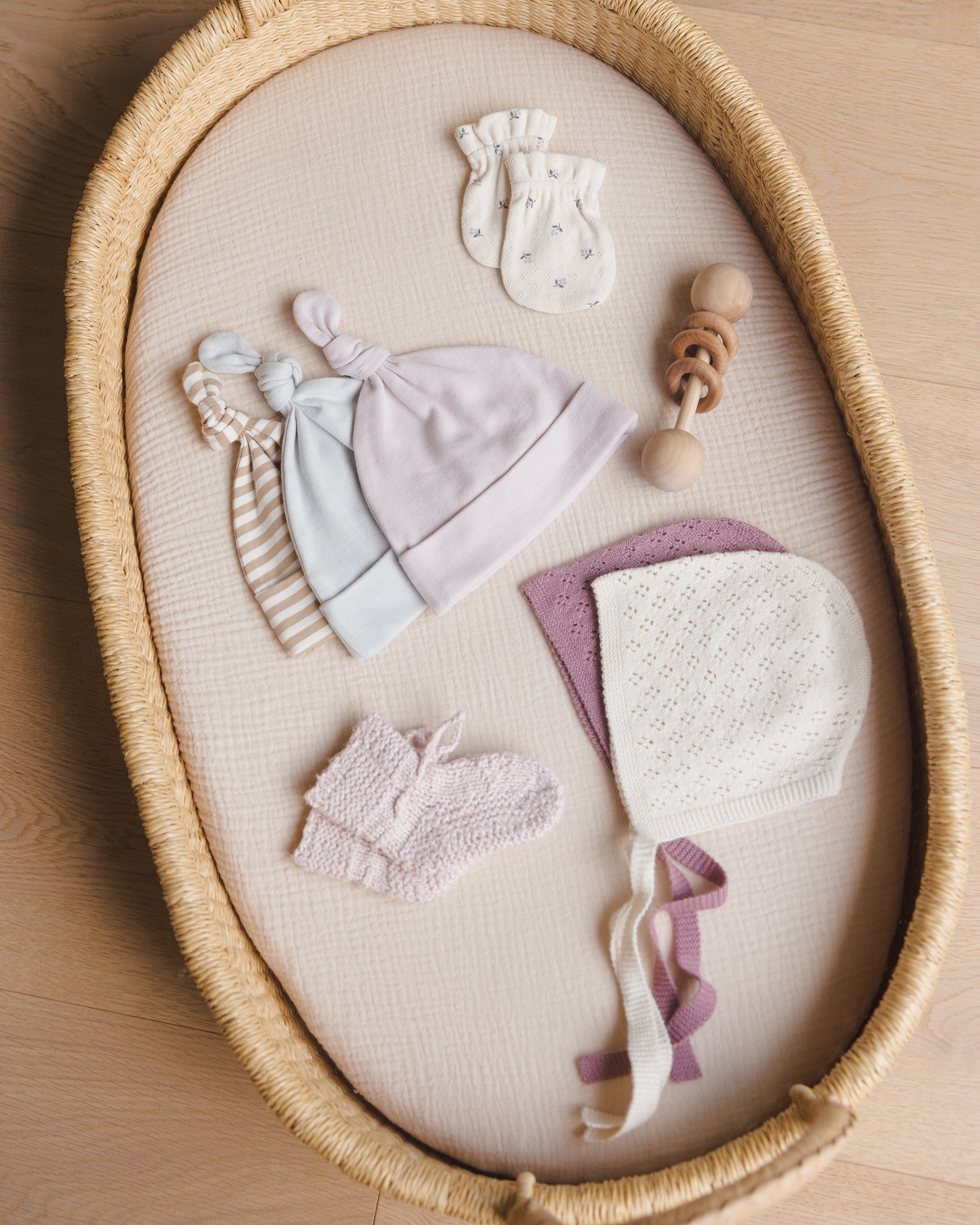 Knit Bonnet || Mulberry
