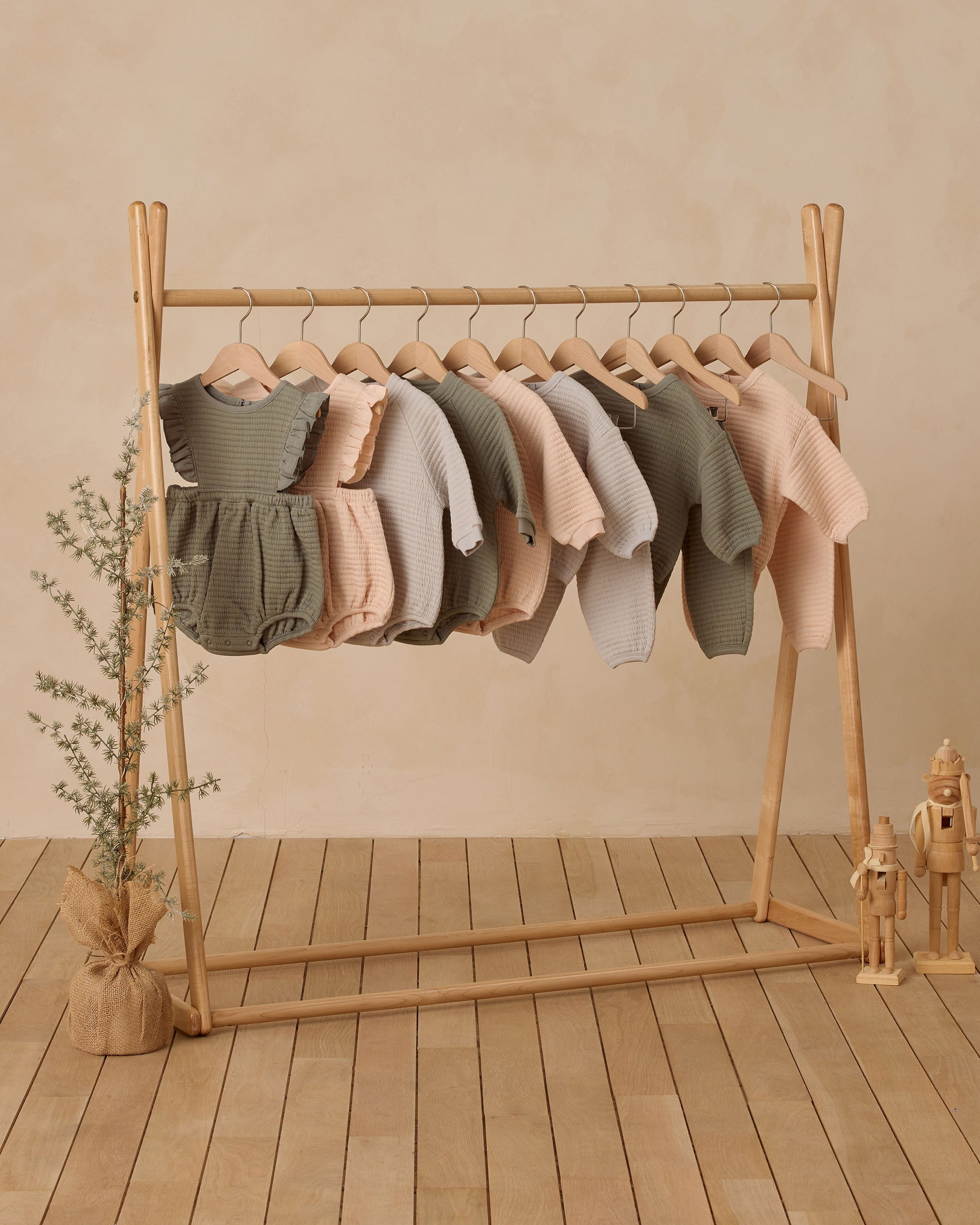 Henley Bubble Romper || Forest