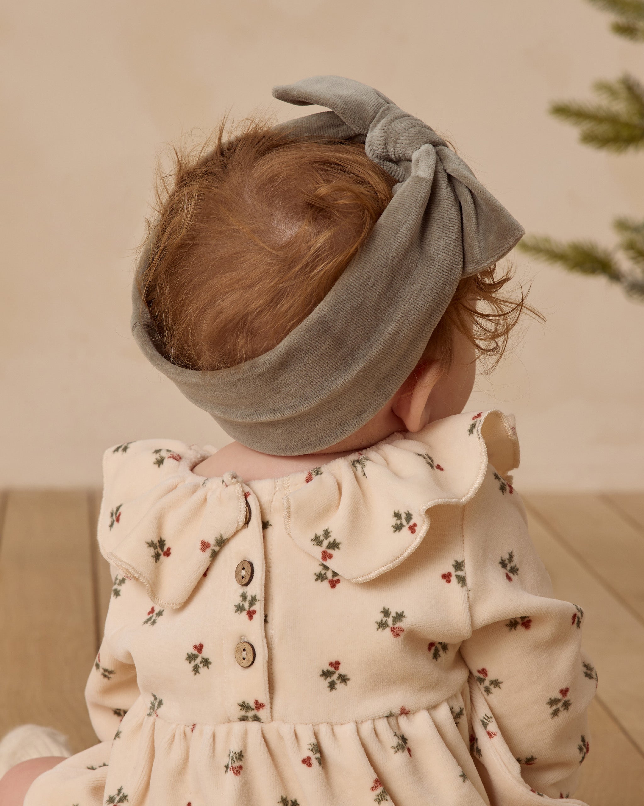 Wendy Romper || Holly Berry