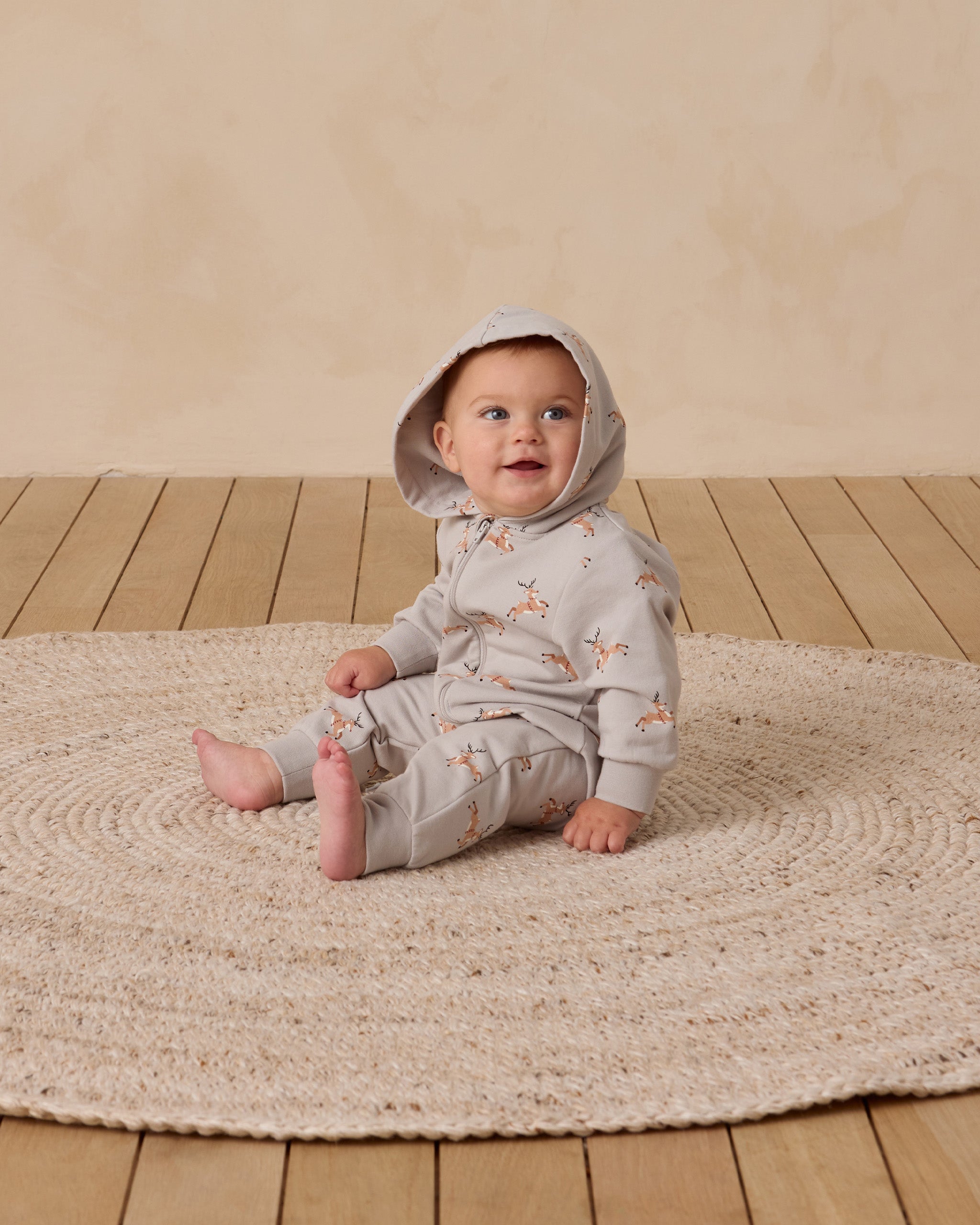 Hooded Jumpsuit || Reindeer