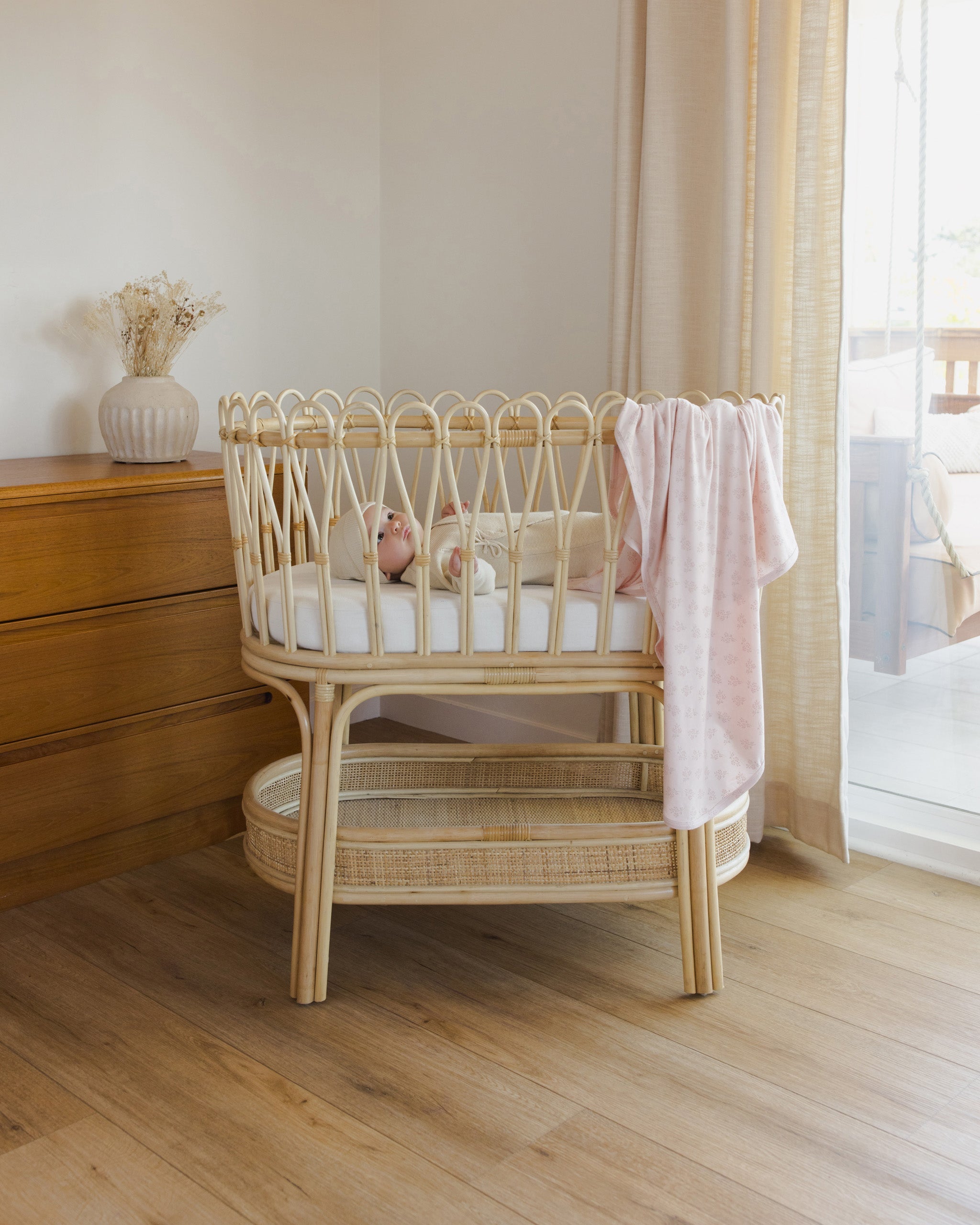 Wrap Knit Footie || Heathered Natural - Rylee + Cru | Kids Clothes | Trendy Baby Clothes | Modern Infant Outfits |