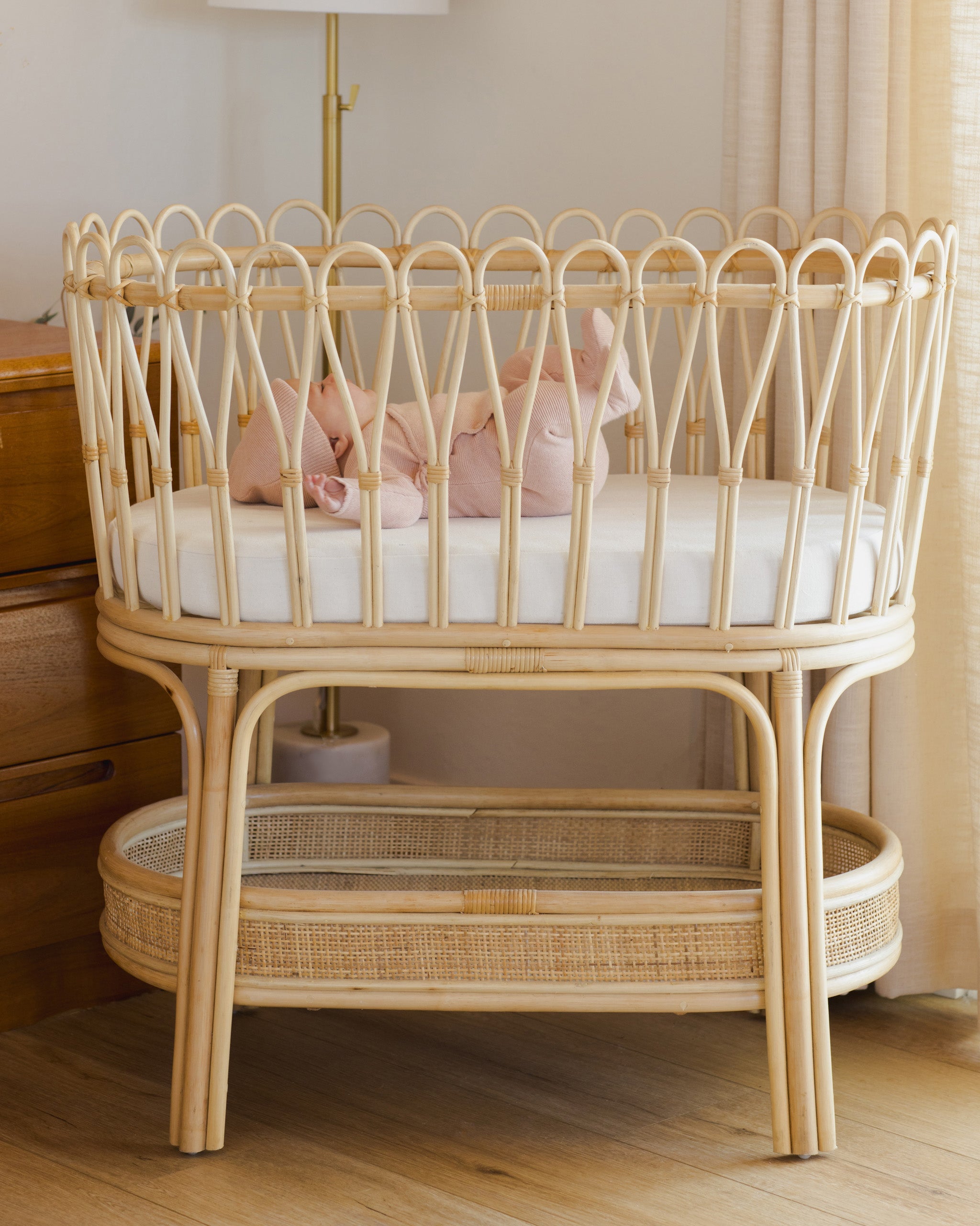 Baby Beanie || Heathered Rose - Rylee + Cru | Kids Clothes | Trendy Baby Clothes | Modern Infant Outfits |