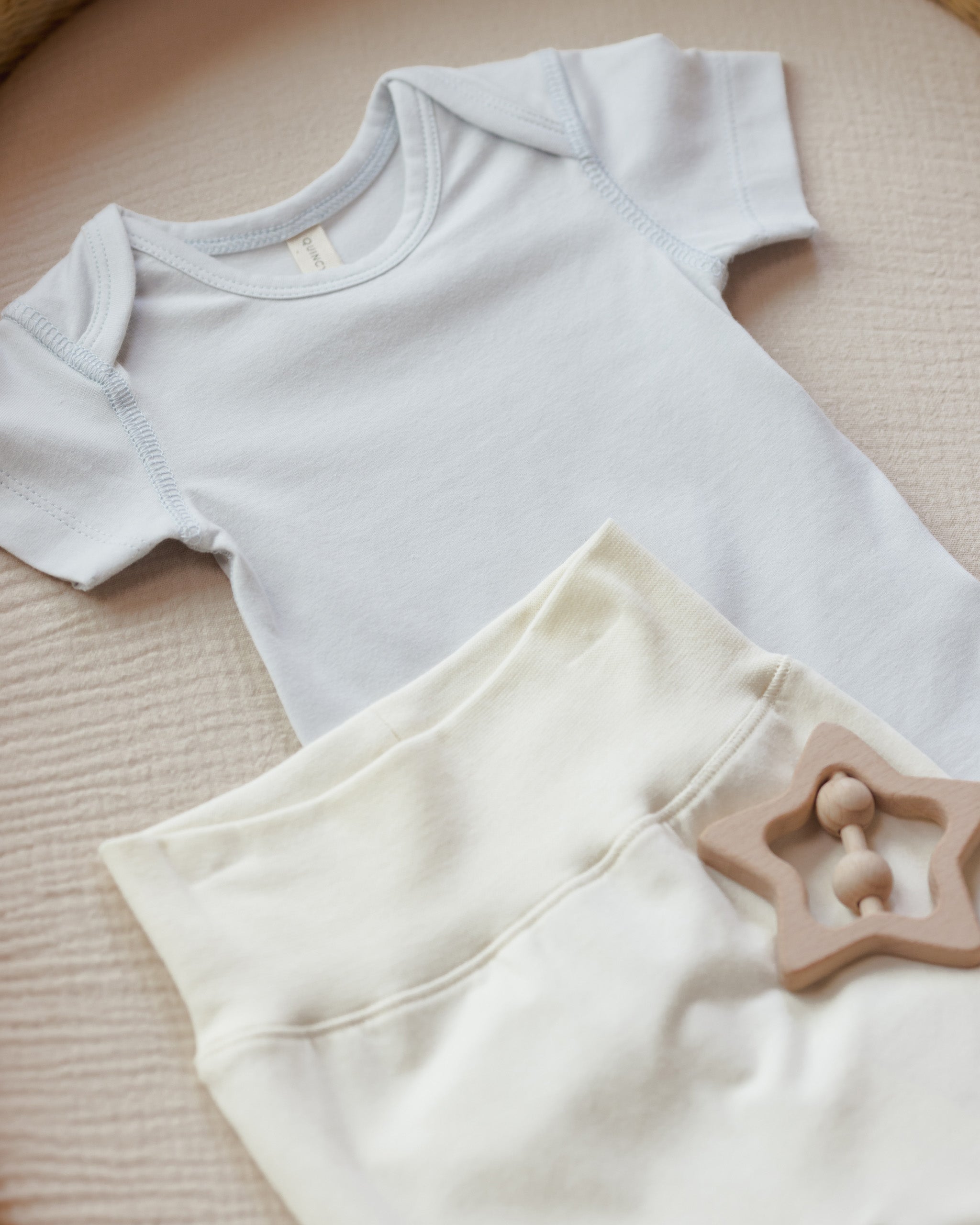 Cotton Baby Pant || Ivory - Rylee + Cru | Kids Clothes | Trendy Baby Clothes | Modern Infant Outfits |