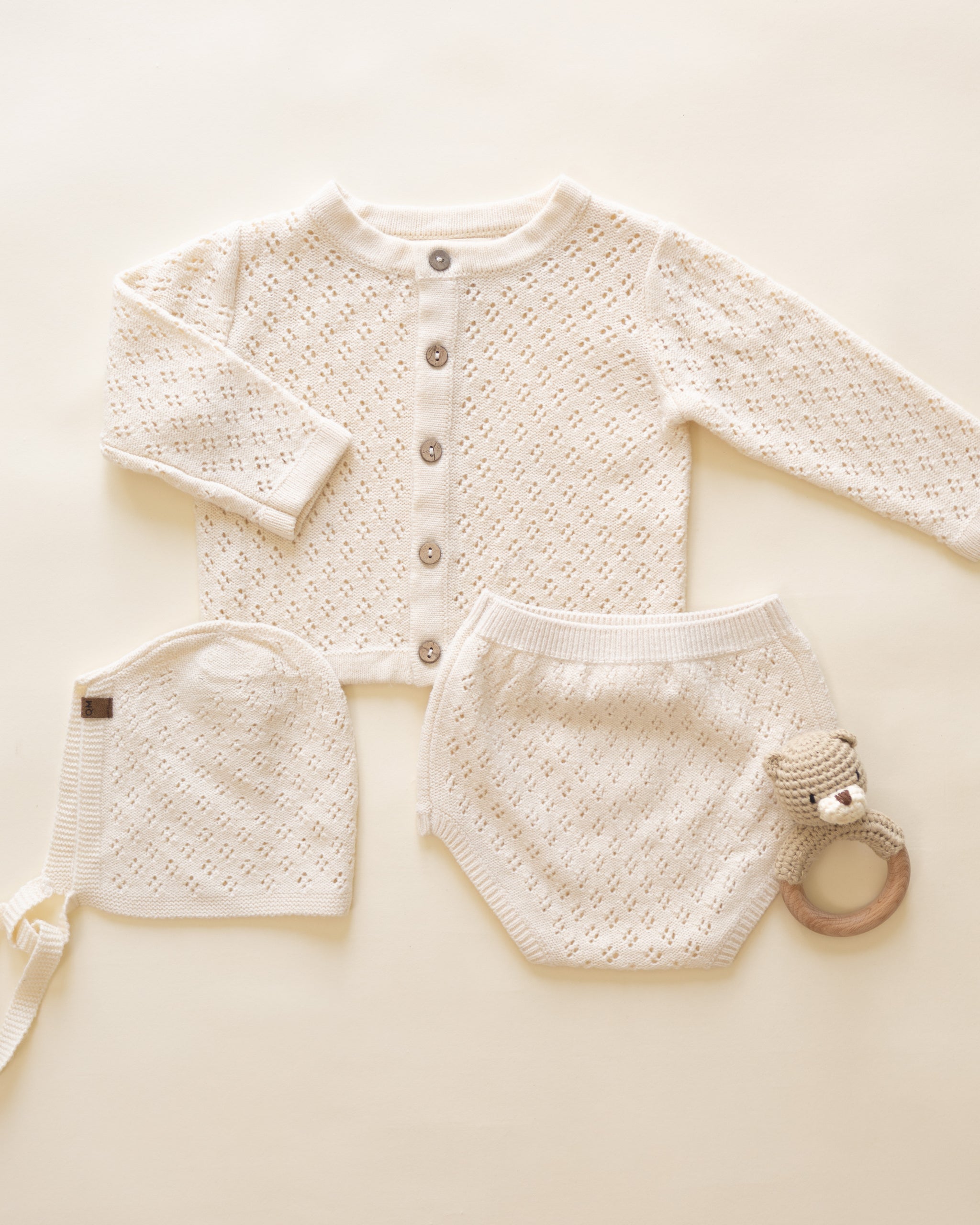 *Knit Bonnet || Natural*