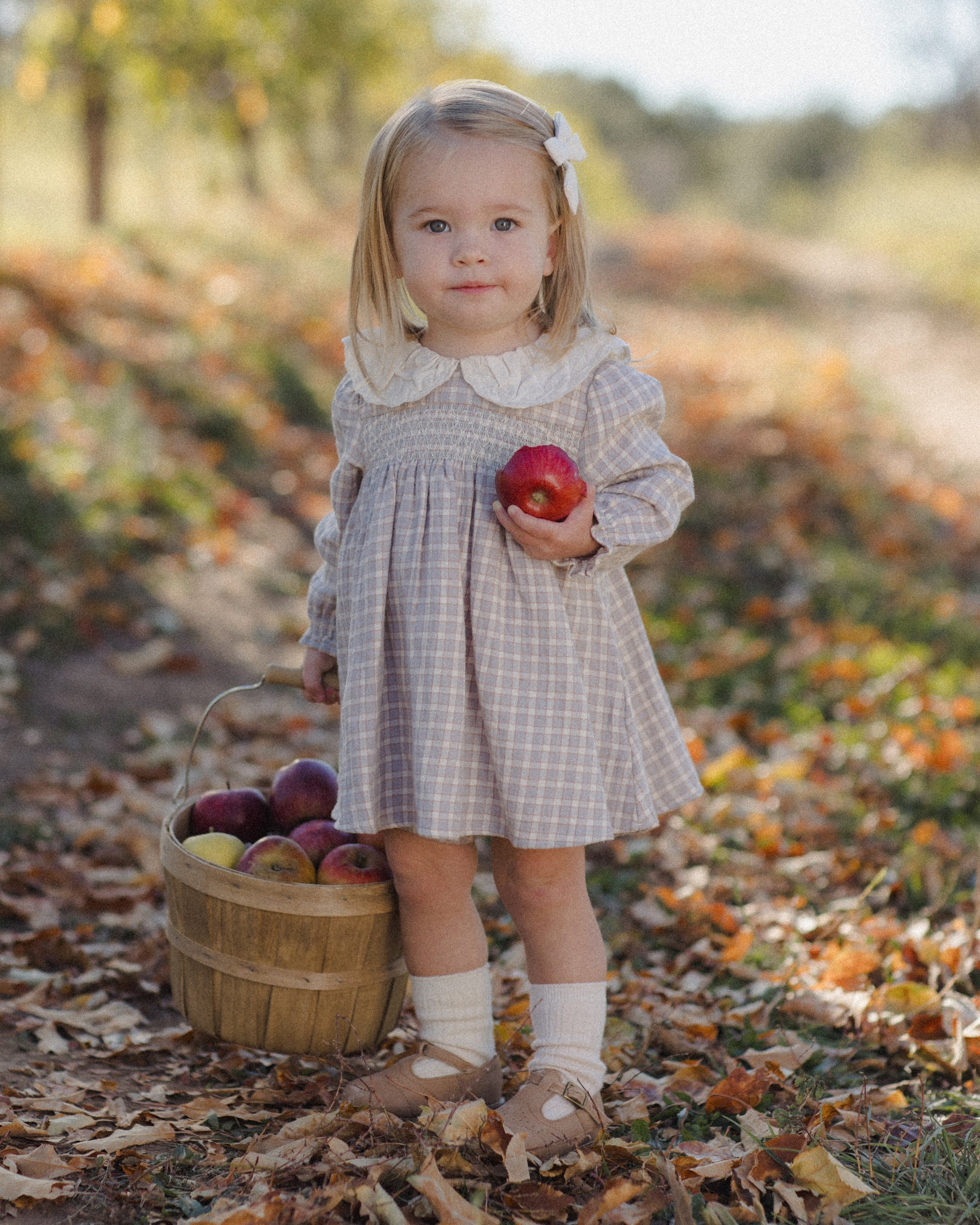 Callie Dress Blue Gingham - Rylee + Cru | Kids Clothes | Trendy Baby Clothes | Modern Infant Outfits |