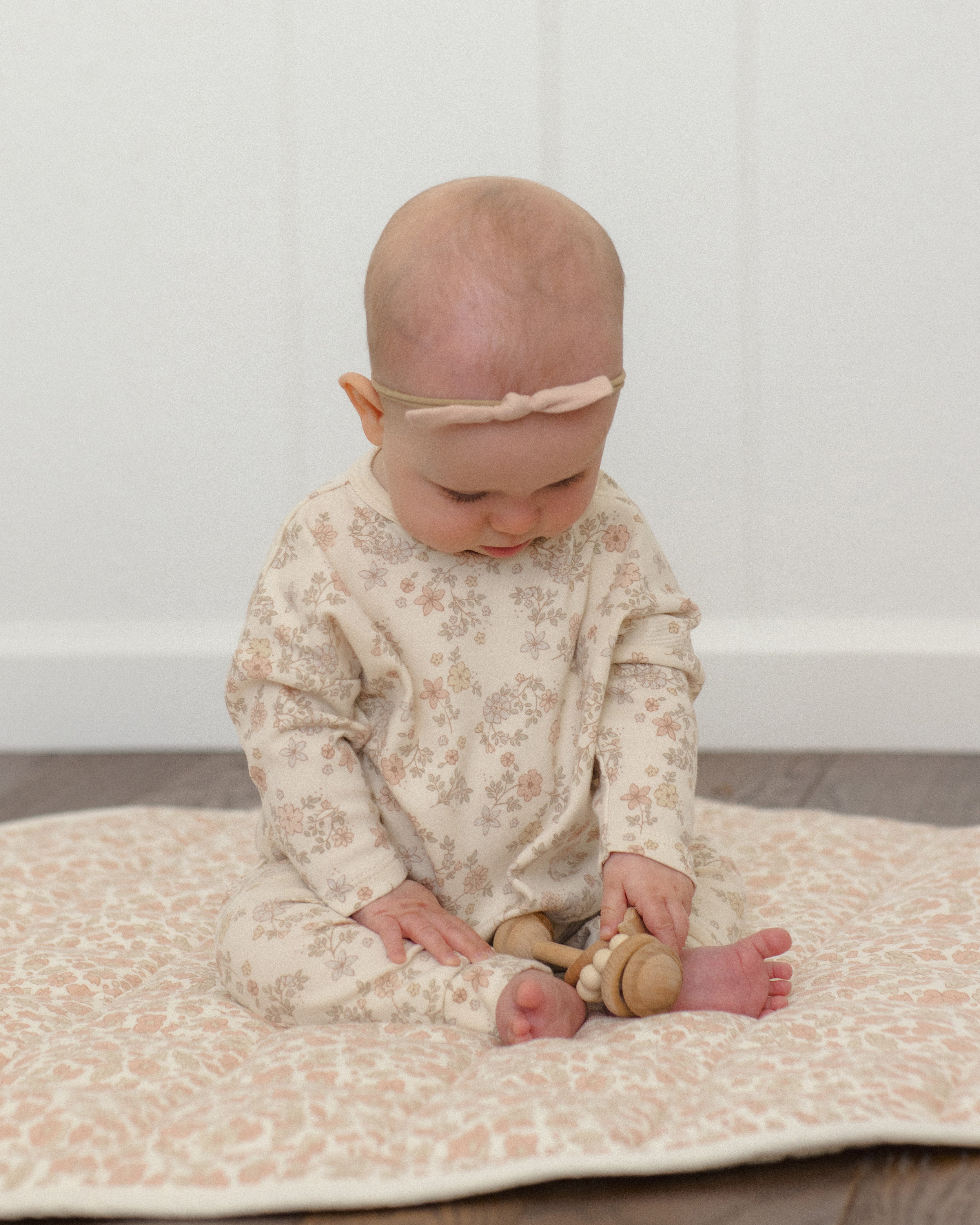 Little Knot Headband Dusty Rose - Rylee + Cru | Kids Clothes | Trendy Baby Clothes | Modern Infant Outfits |