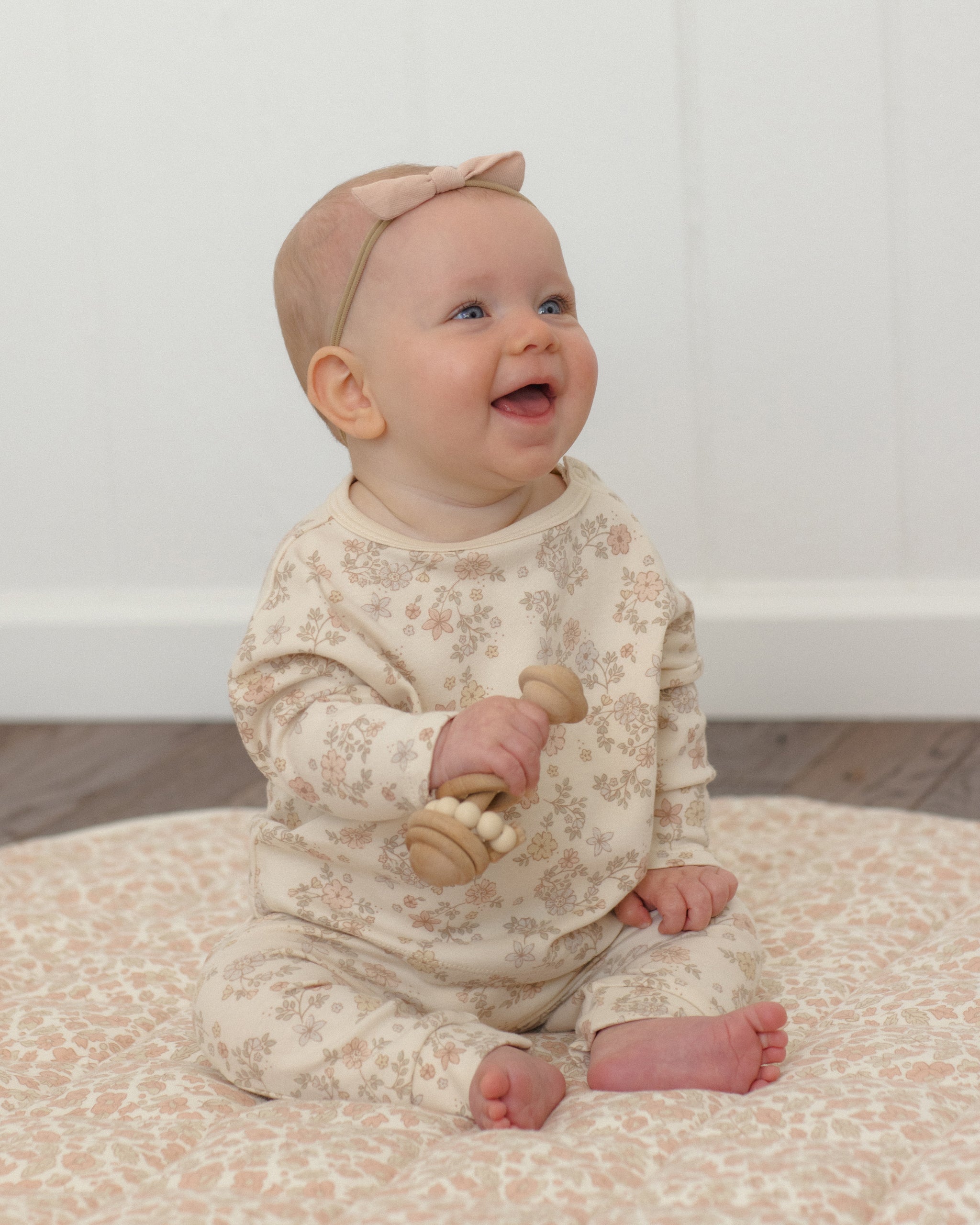 Long Sleeve Tee Floral Vine - Rylee + Cru | Kids Clothes | Trendy Baby Clothes | Modern Infant Outfits |