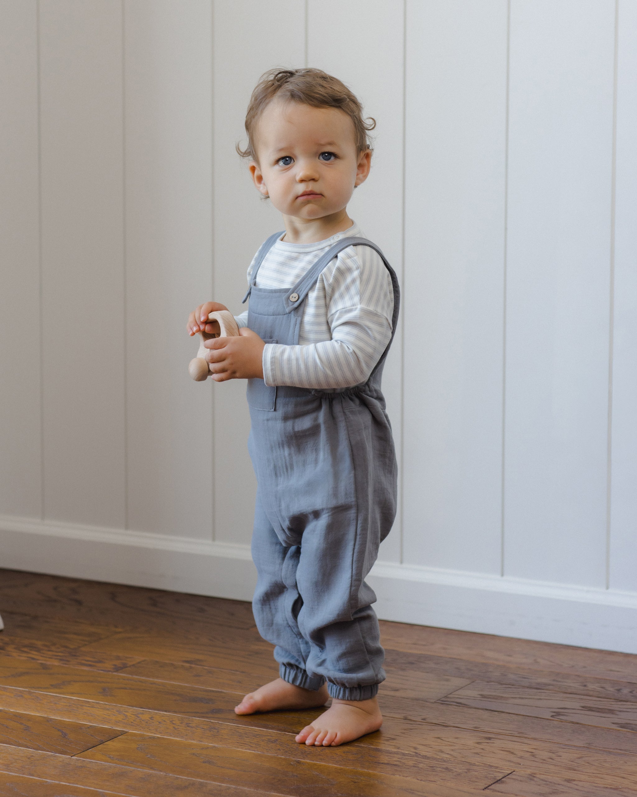 Long Sleeve Tee Cloud Stripe - Rylee + Cru | Kids Clothes | Trendy Baby Clothes | Modern Infant Outfits |