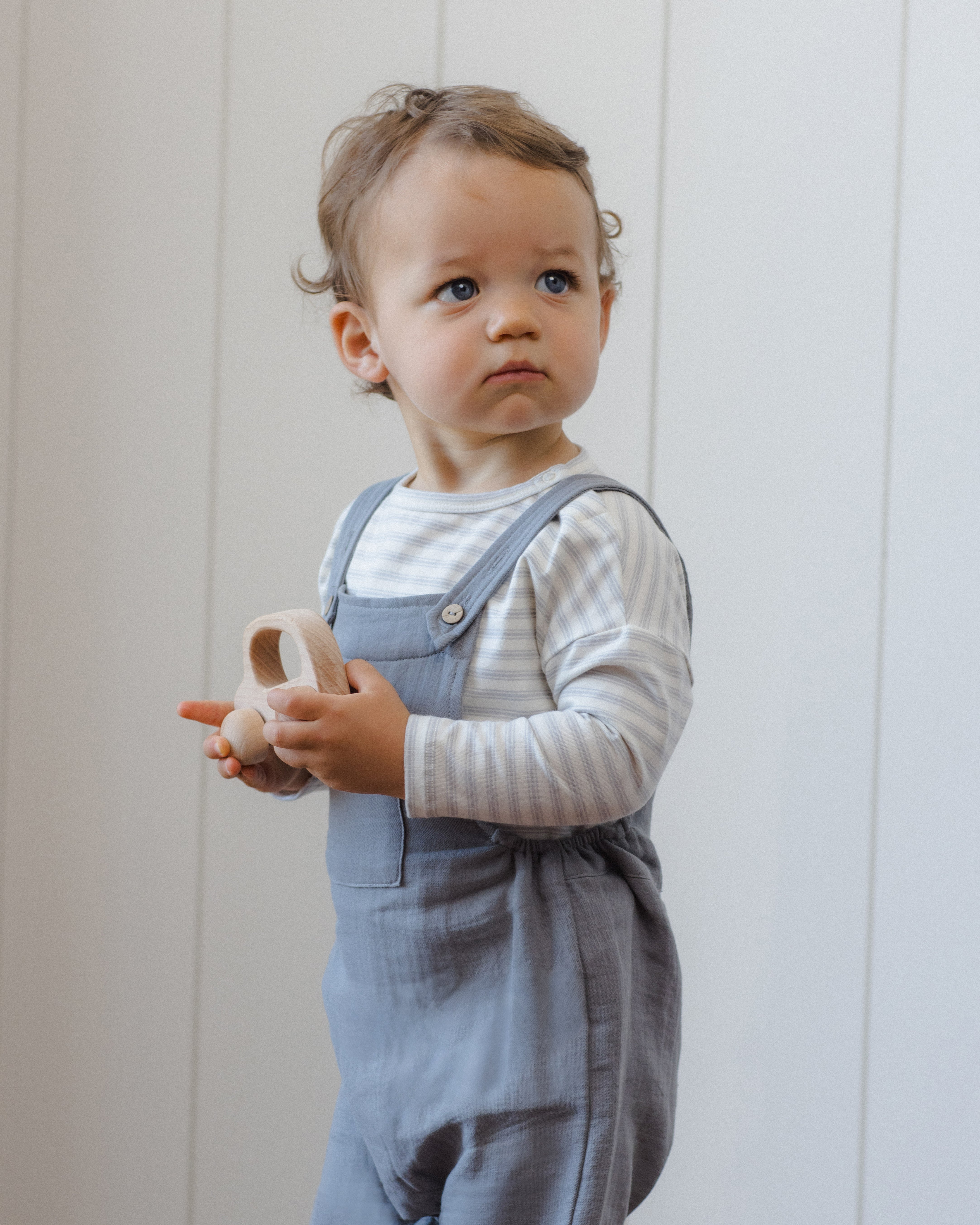 Long Sleeve Tee Cloud Stripe - Rylee + Cru | Kids Clothes | Trendy Baby Clothes | Modern Infant Outfits |