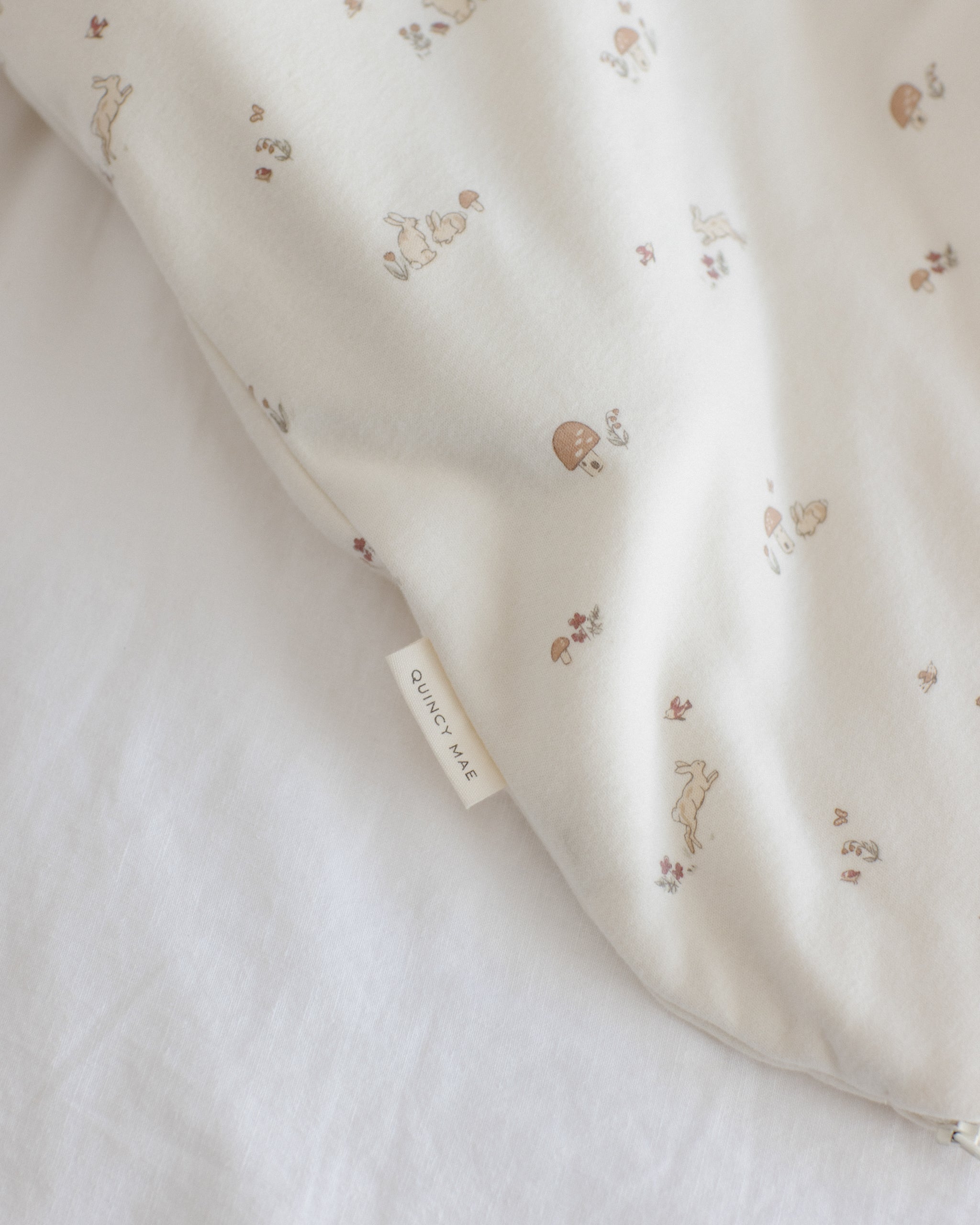 Jersey Sleep Bag Bunnies - Rylee + Cru | Kids Clothes | Trendy Baby Clothes | Modern Infant Outfits |