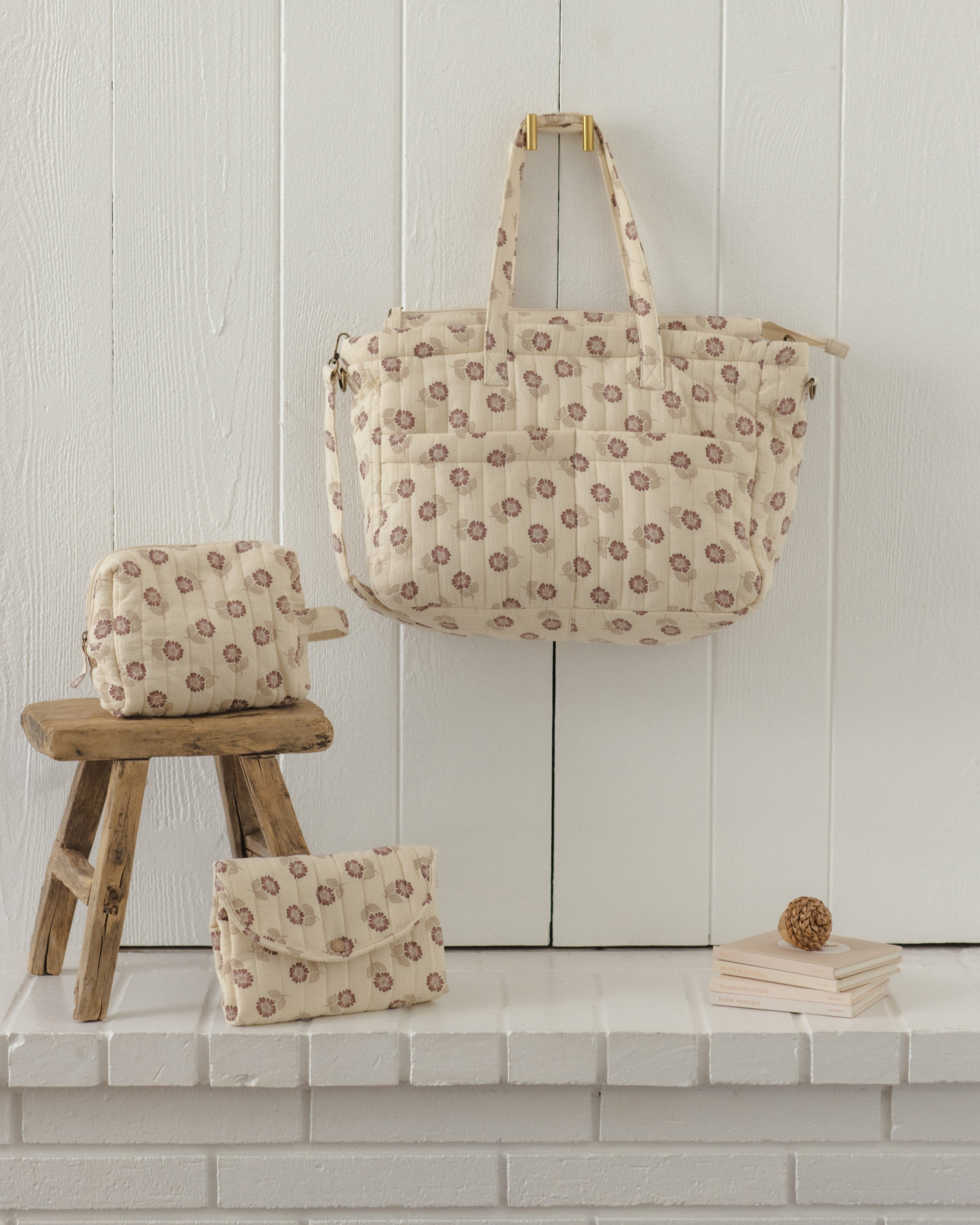 Toiletry Bag Fall Floral - Rylee + Cru | Kids Clothes | Trendy Baby Clothes | Modern Infant Outfits |