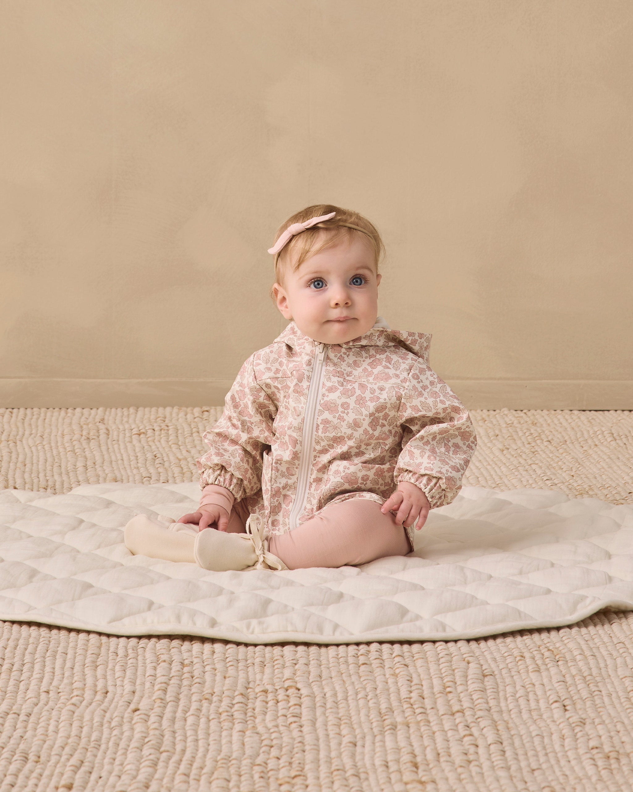 Little Knot Headband Dusty Rose - Rylee + Cru | Kids Clothes | Trendy Baby Clothes | Modern Infant Outfits |
