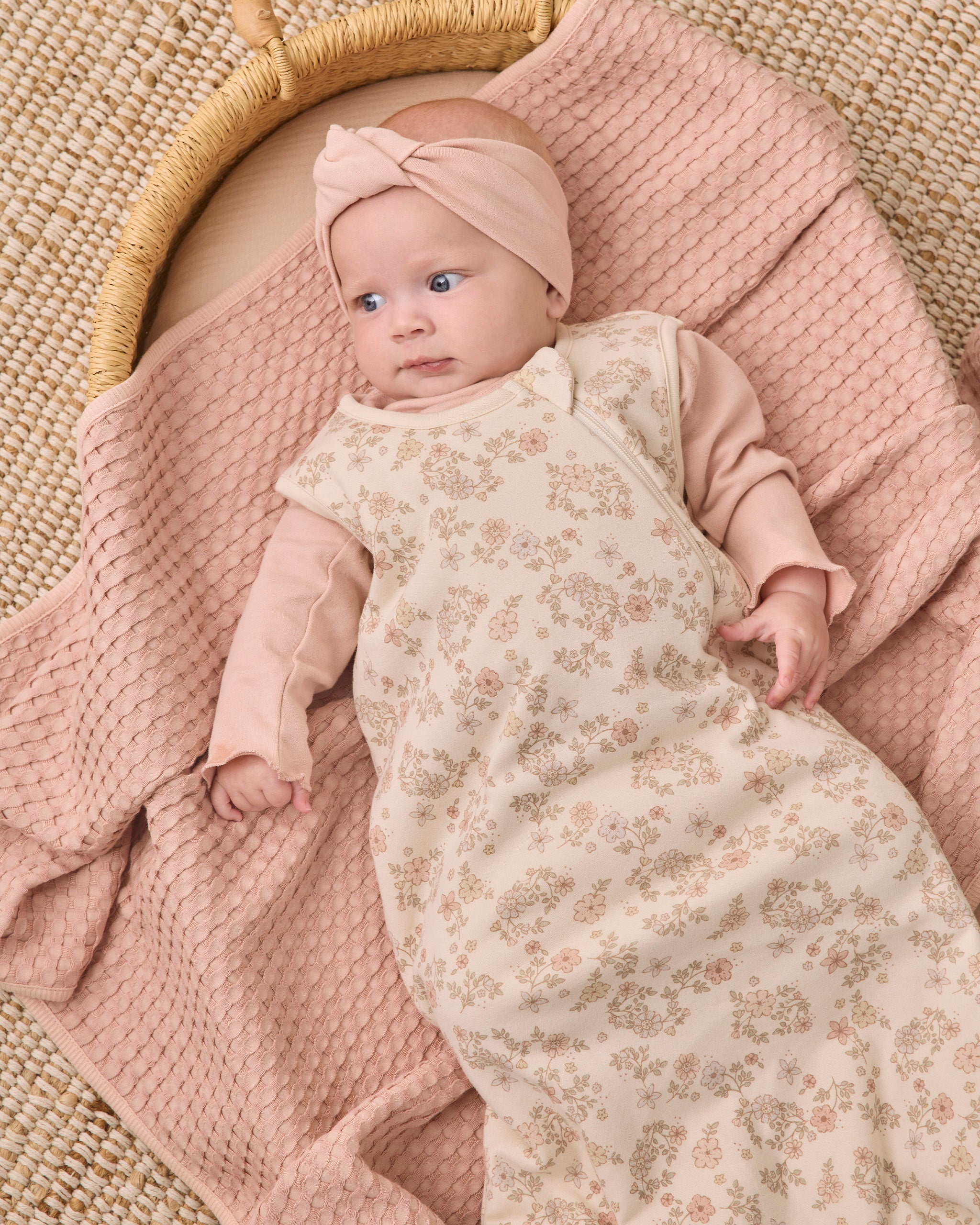 Knotted Headband Dusty Rose - Rylee + Cru | Kids Clothes | Trendy Baby Clothes | Modern Infant Outfits |