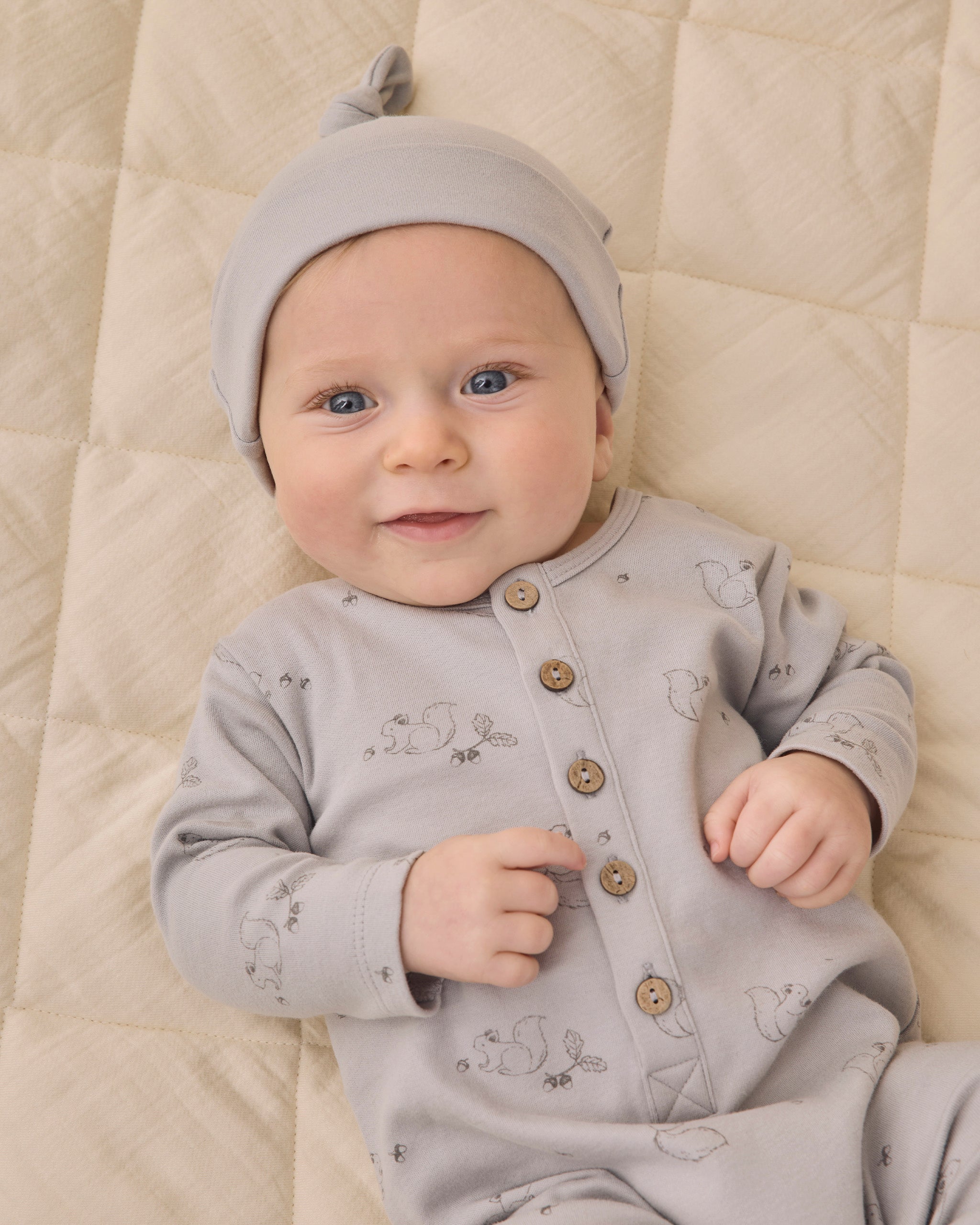 Knotted Baby Hat Cloud - Rylee + Cru | Kids Clothes | Trendy Baby Clothes | Modern Infant Outfits |