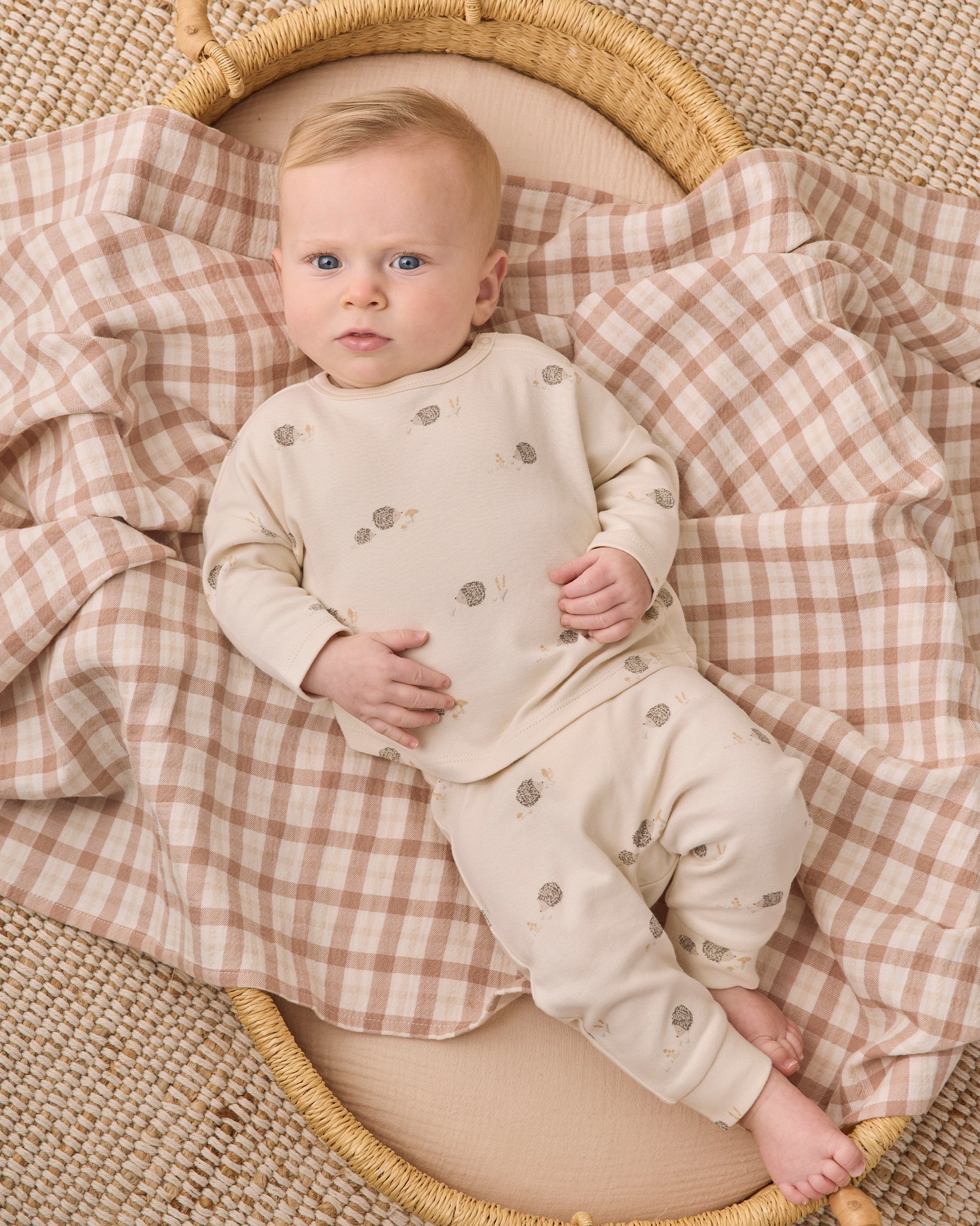 Drawstring Pant Hedgehog - Rylee + Cru | Kids Clothes | Trendy Baby Clothes | Modern Infant Outfits |
