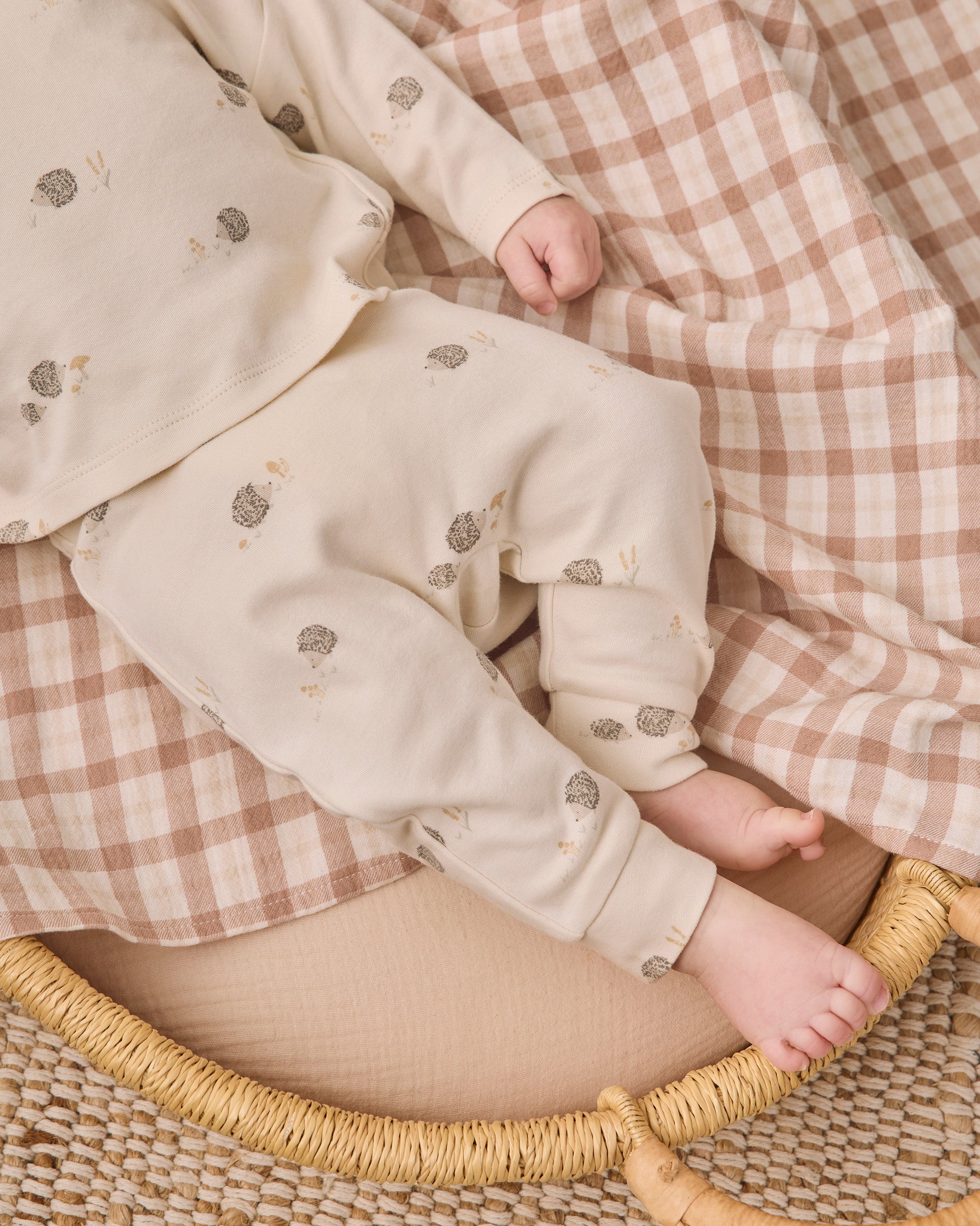 Long Sleeve Tee Hedgehog - Rylee + Cru | Kids Clothes | Trendy Baby Clothes | Modern Infant Outfits |