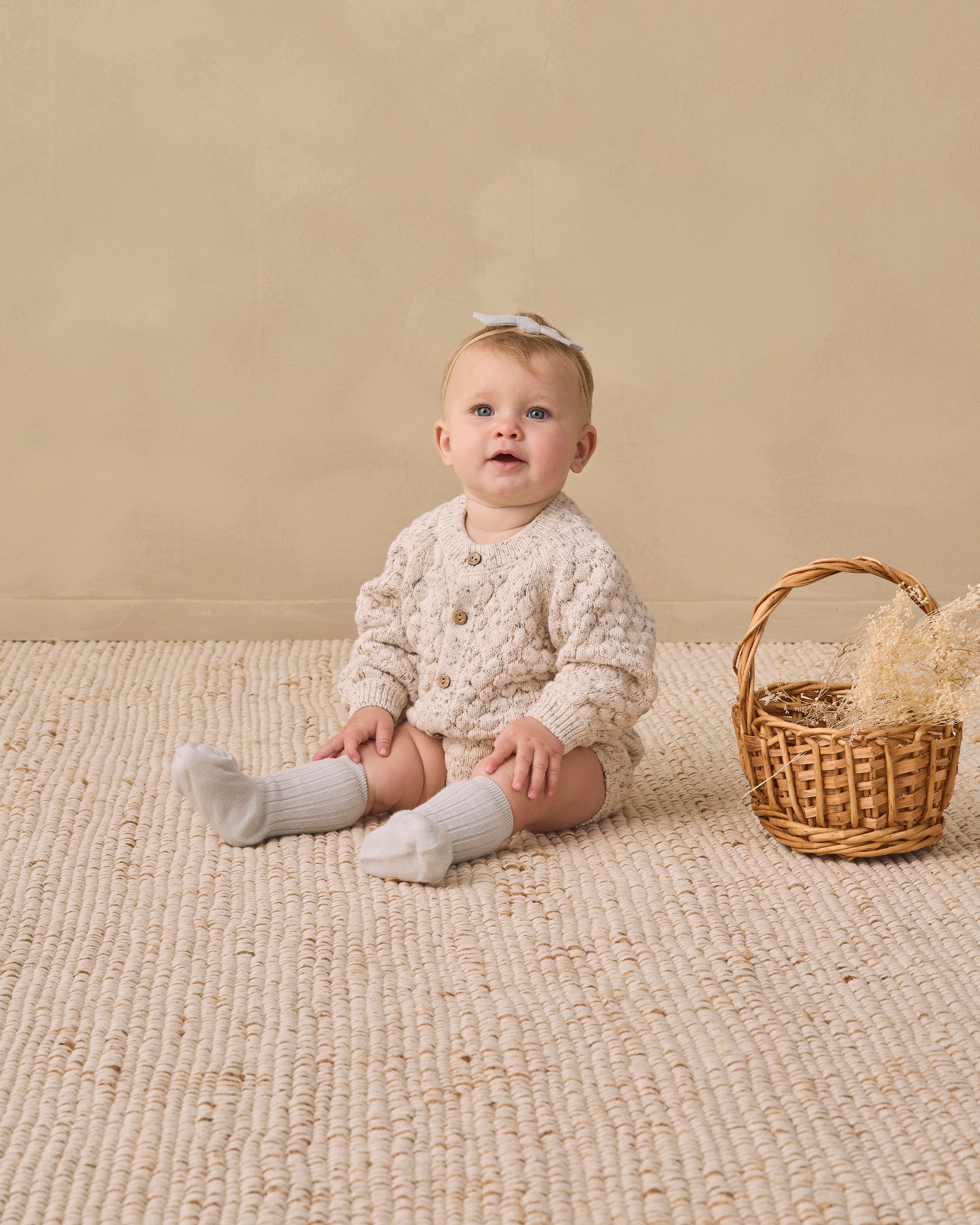 Little Knot Headband Cloud - Rylee + Cru | Kids Clothes | Trendy Baby Clothes | Modern Infant Outfits |