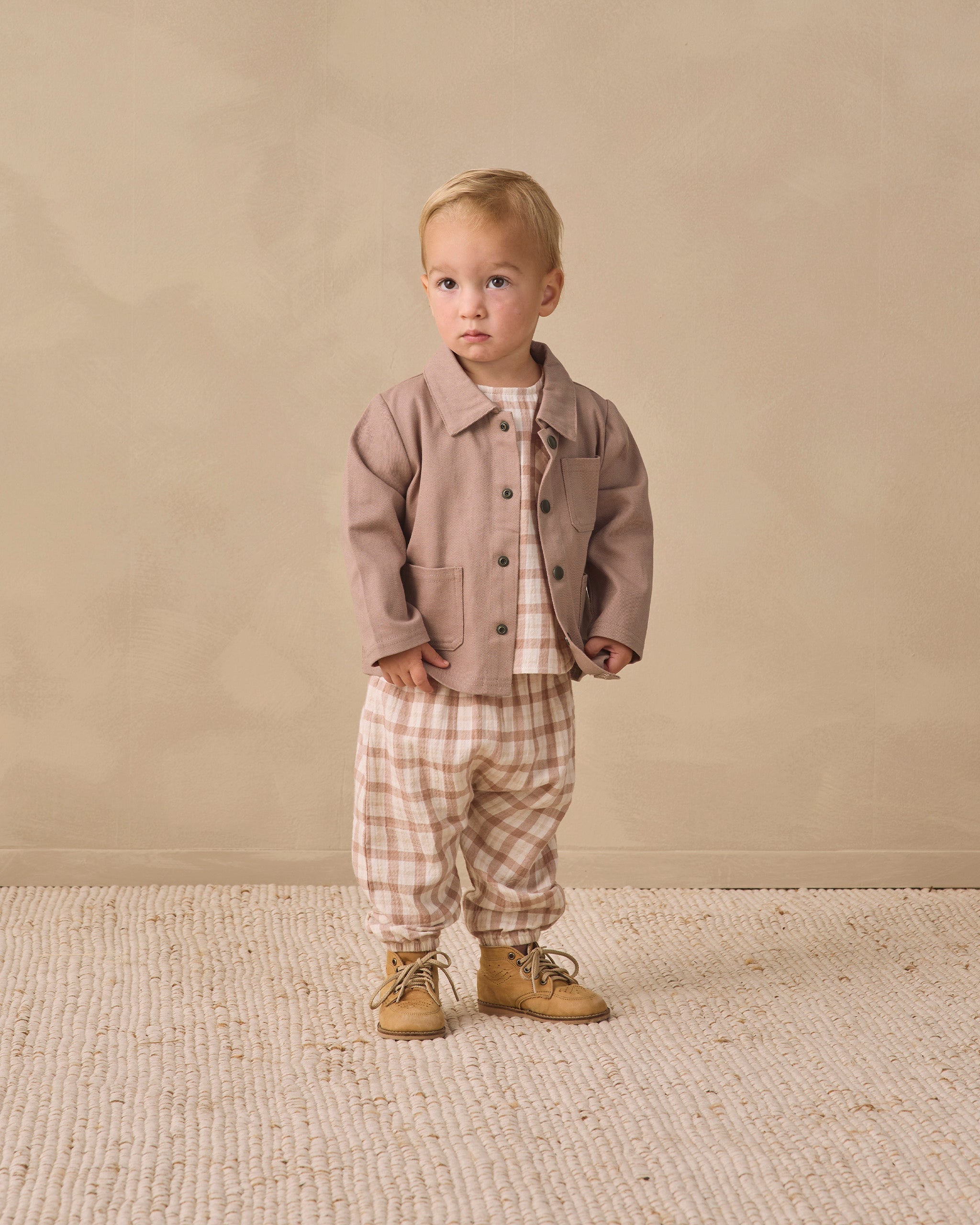 Woven Pant Rustic Plaid