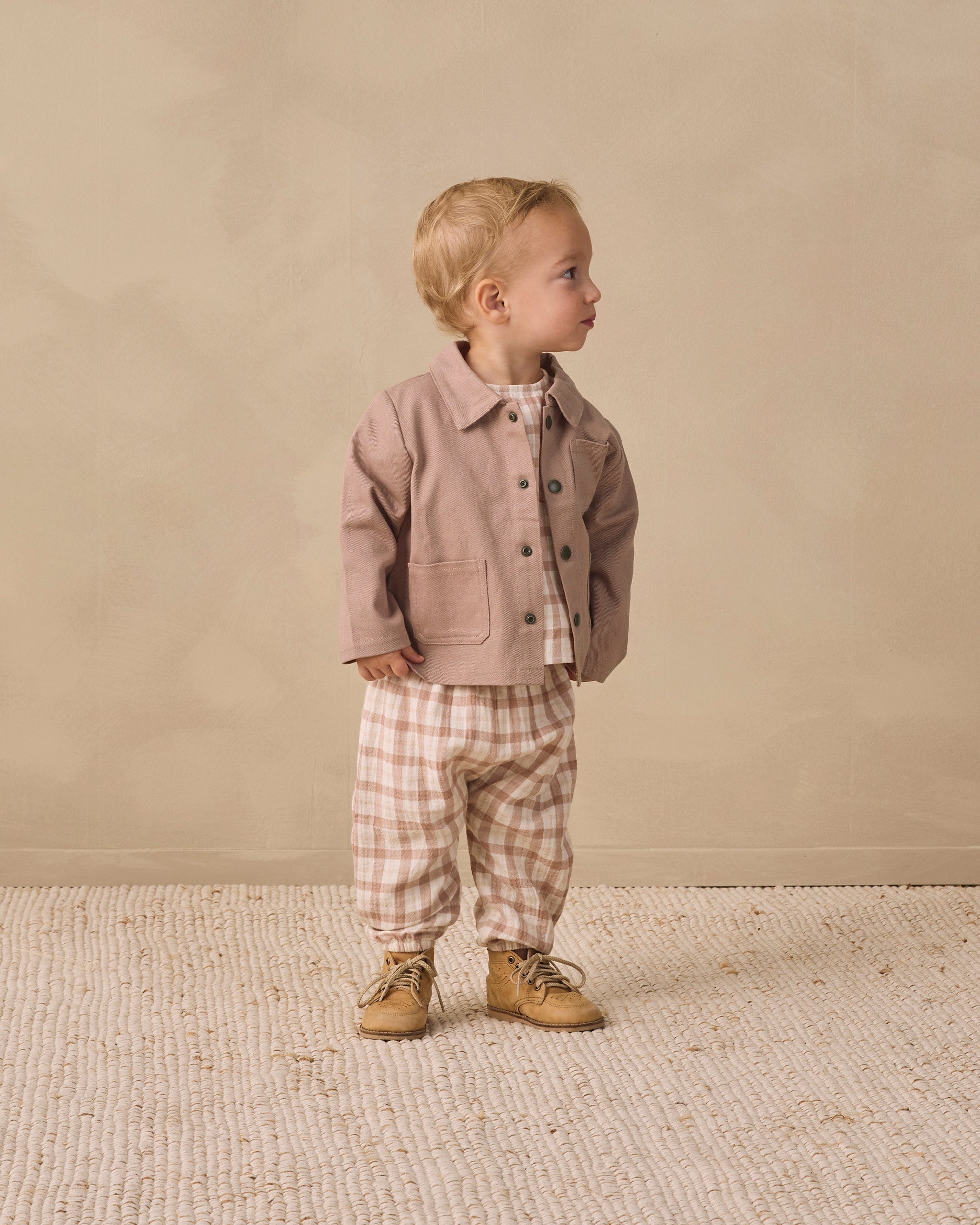 Woven Pant Rustic Plaid