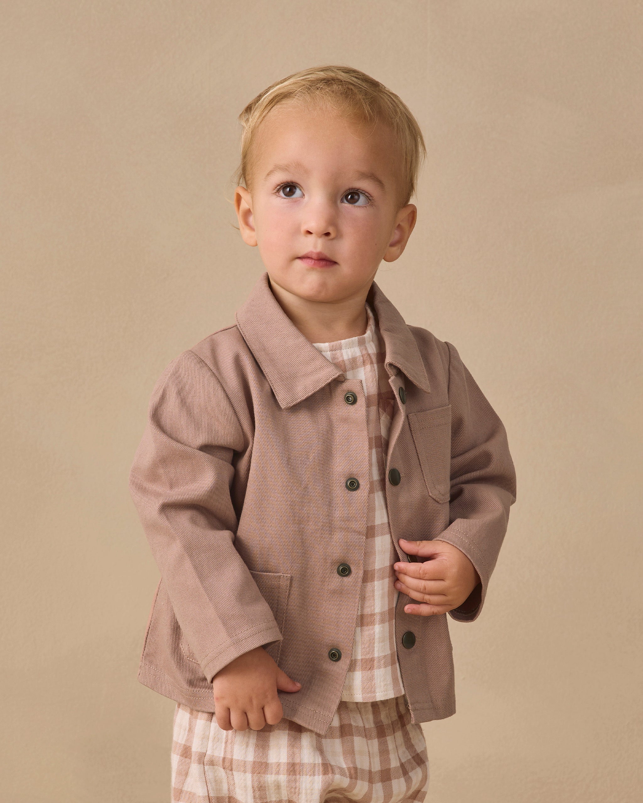 Utility Jacket Almond