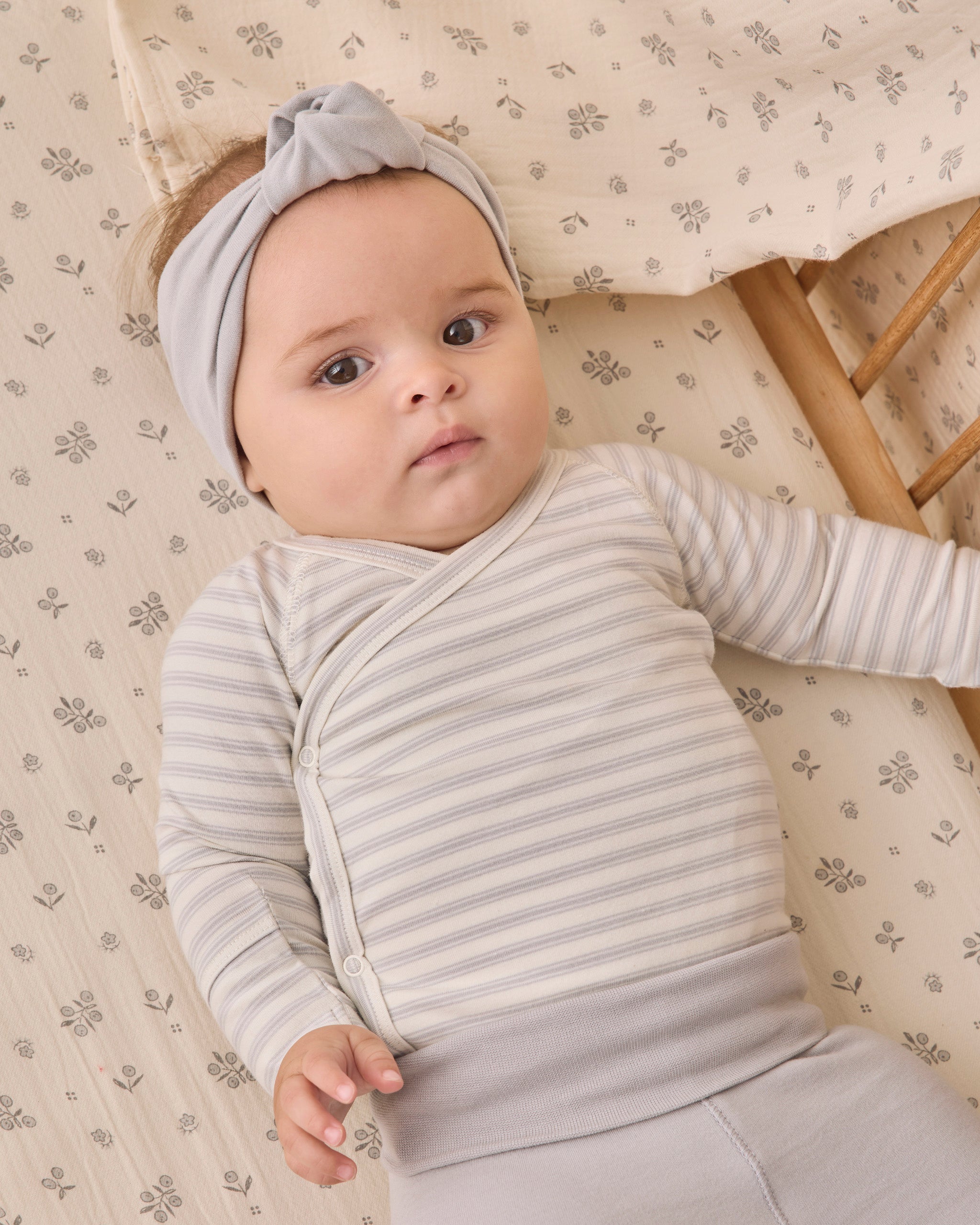 Side Snap Bodysuit + Pant Set Cloud Stripe - Rylee + Cru | Kids Clothes | Trendy Baby Clothes | Modern Infant Outfits |