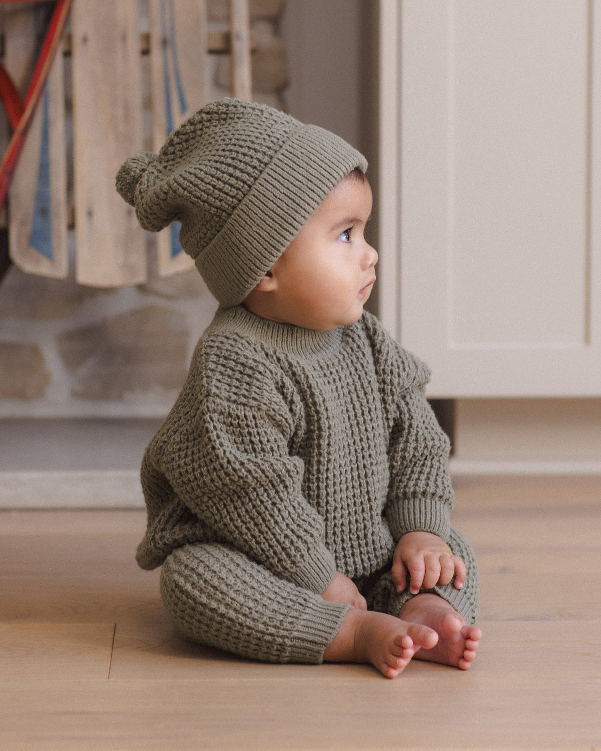 Beanie Spruce - Rylee + Cru | Kids Clothes | Trendy Baby Clothes | Modern Infant Outfits |