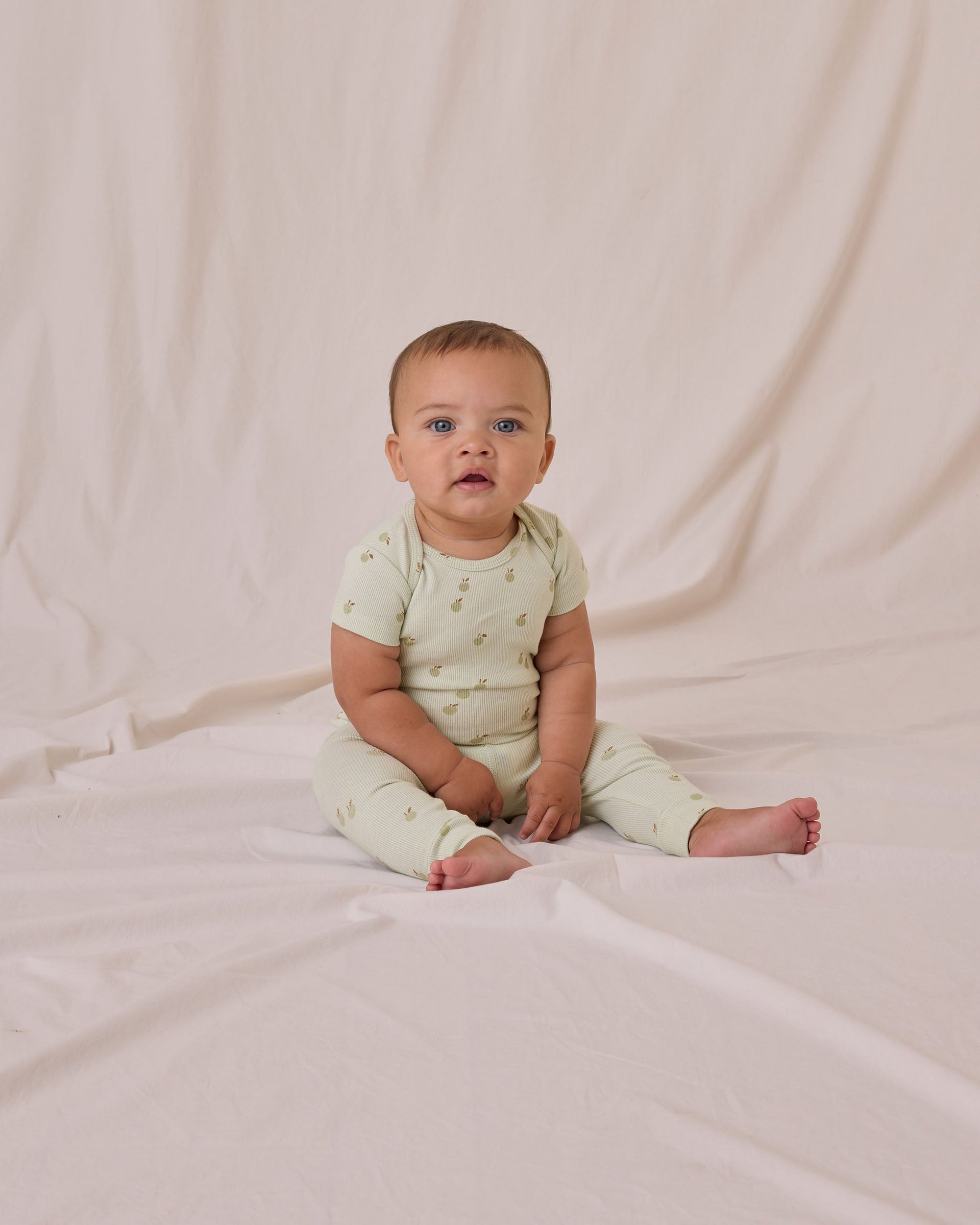 Quincy Mae Long Sleeve Pocket Jumpsuit - Moons