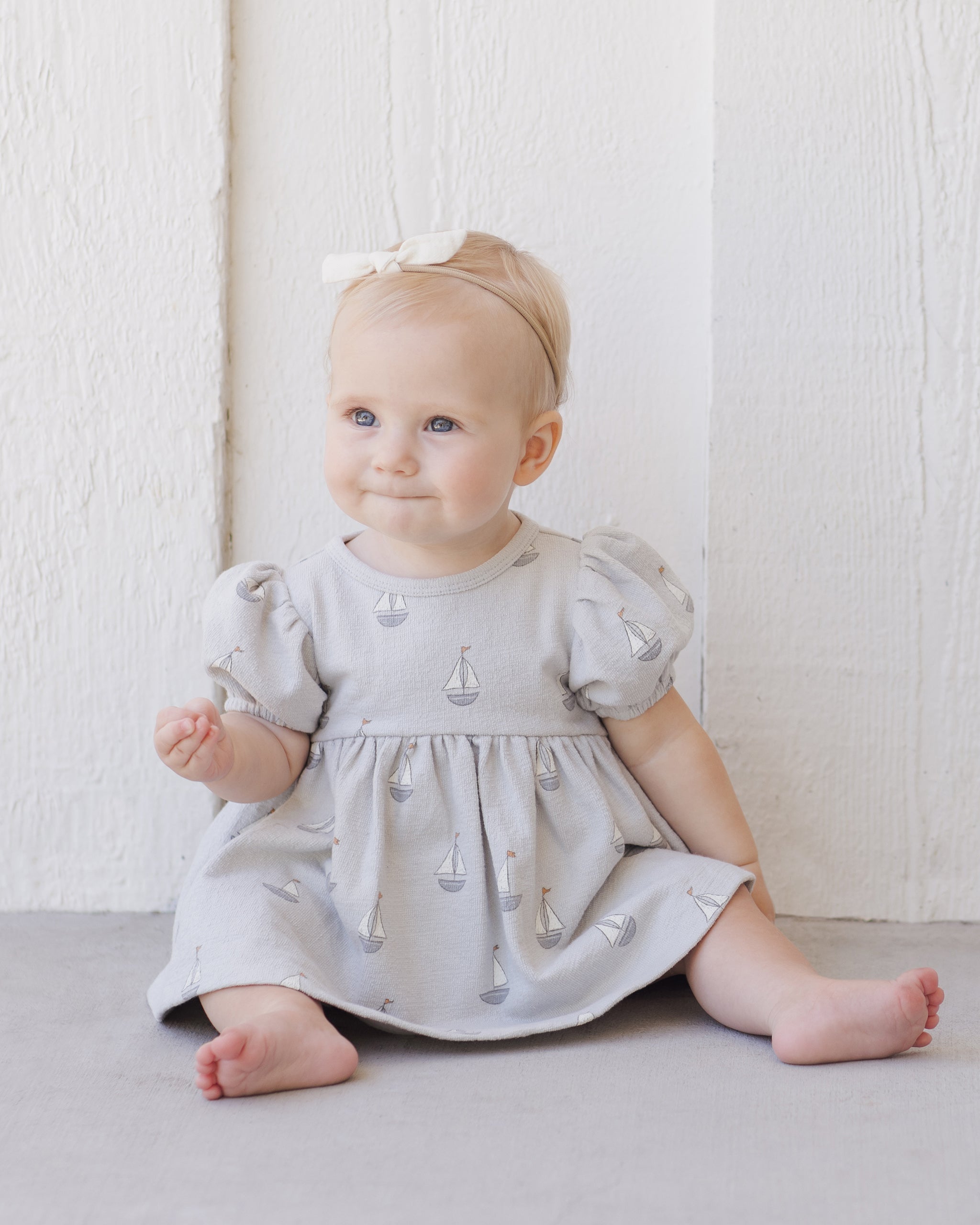 -Little Knot Headband || Ivory-