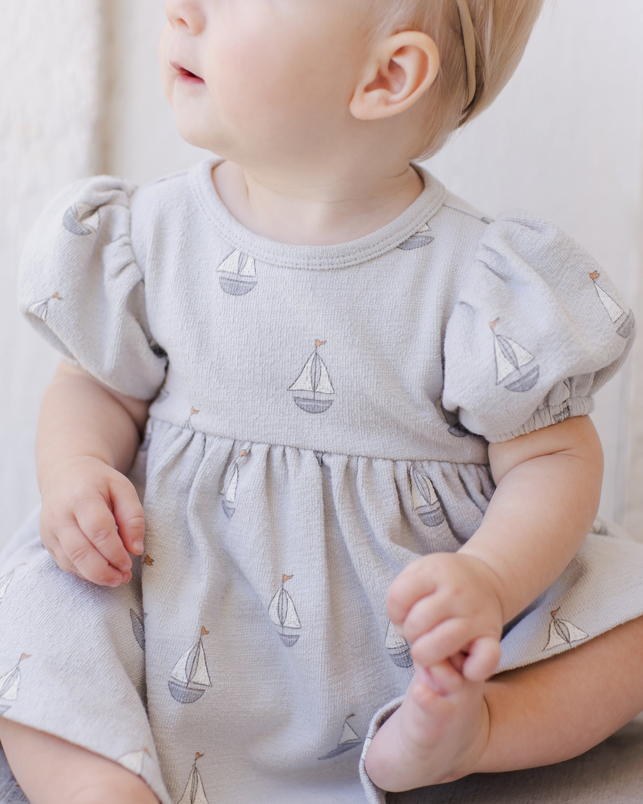 -Darla Dress || Sailboats-