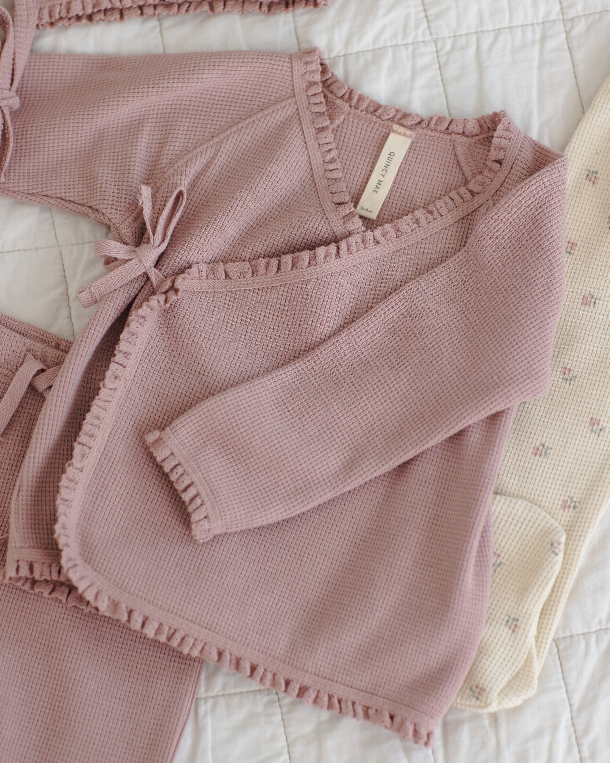 Take Home Set Mauve - Rylee + Cru | Kids Clothes | Trendy Baby Clothes | Modern Infant Outfits |