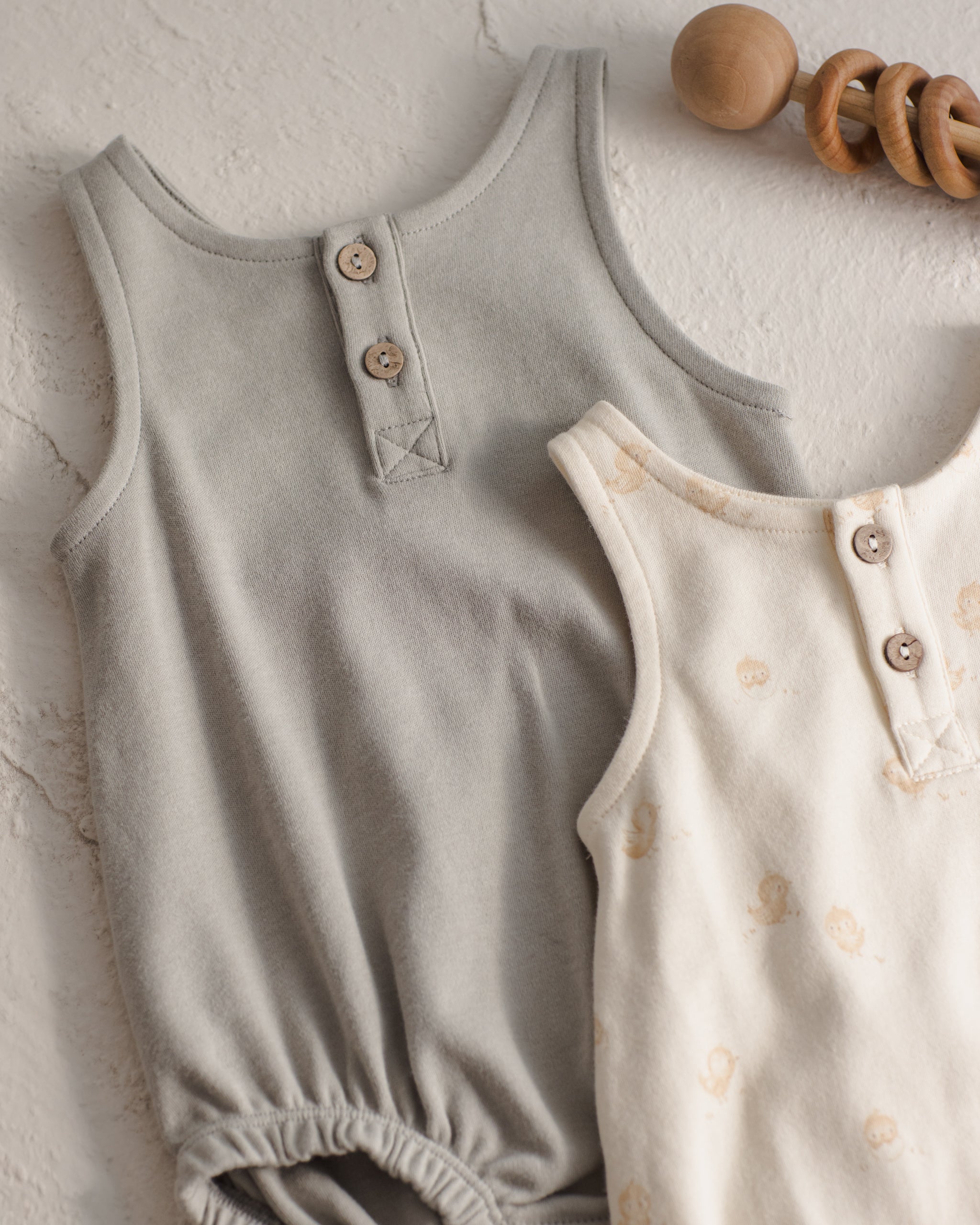 Sleeveless Bubble Sage - Rylee + Cru | Kids Clothes | Trendy Baby Clothes | Modern Infant Outfits |