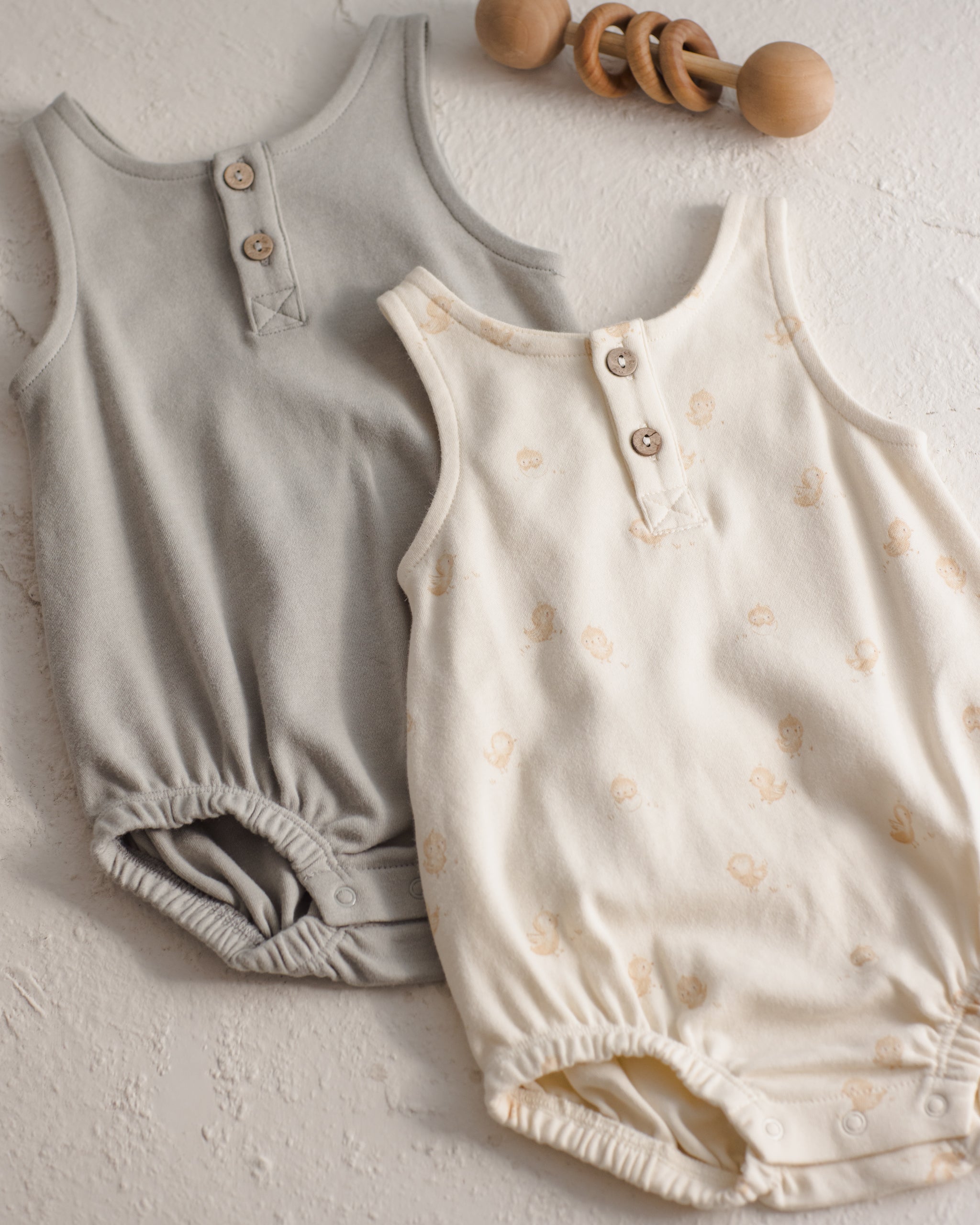 Sleeveless Bubble Chicks - Rylee + Cru | Kids Clothes | Trendy Baby Clothes | Modern Infant Outfits |