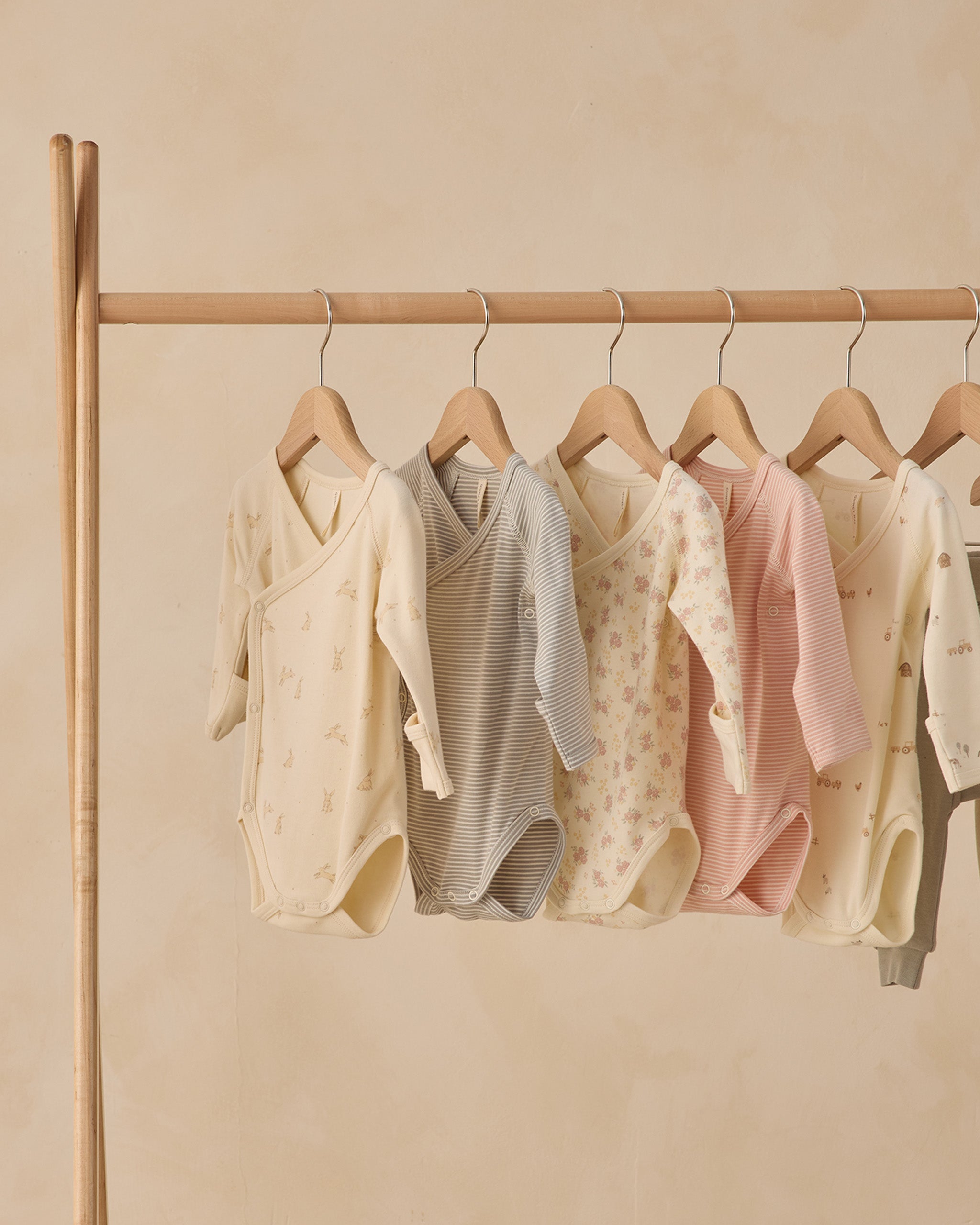 Side Snap Bodysuit Flower Field - Rylee + Cru | Kids Clothes | Trendy Baby Clothes | Modern Infant Outfits |