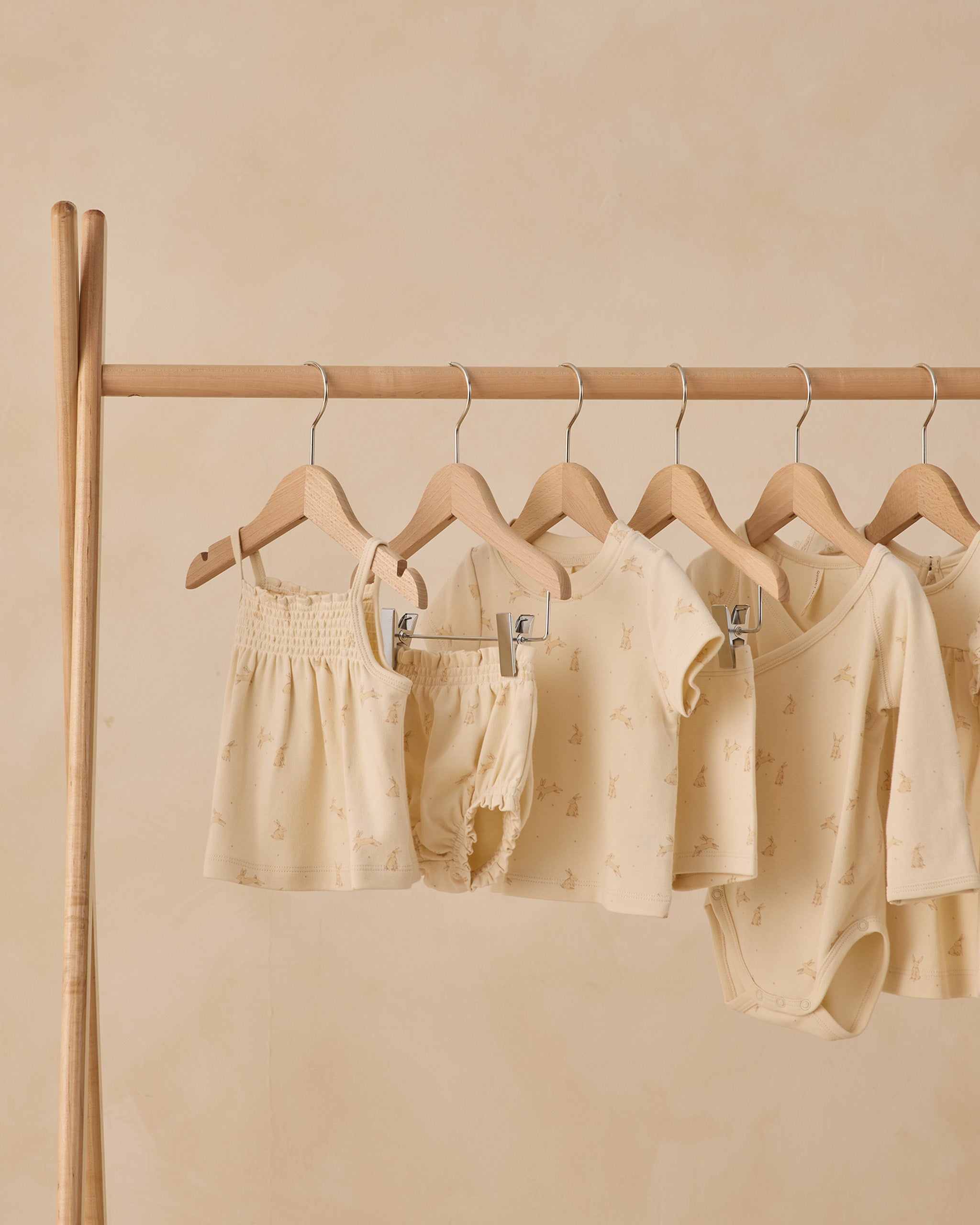 Smocked Tank + Bloomer Set Bunnies - Rylee + Cru | Kids Clothes | Trendy Baby Clothes | Modern Infant Outfits |