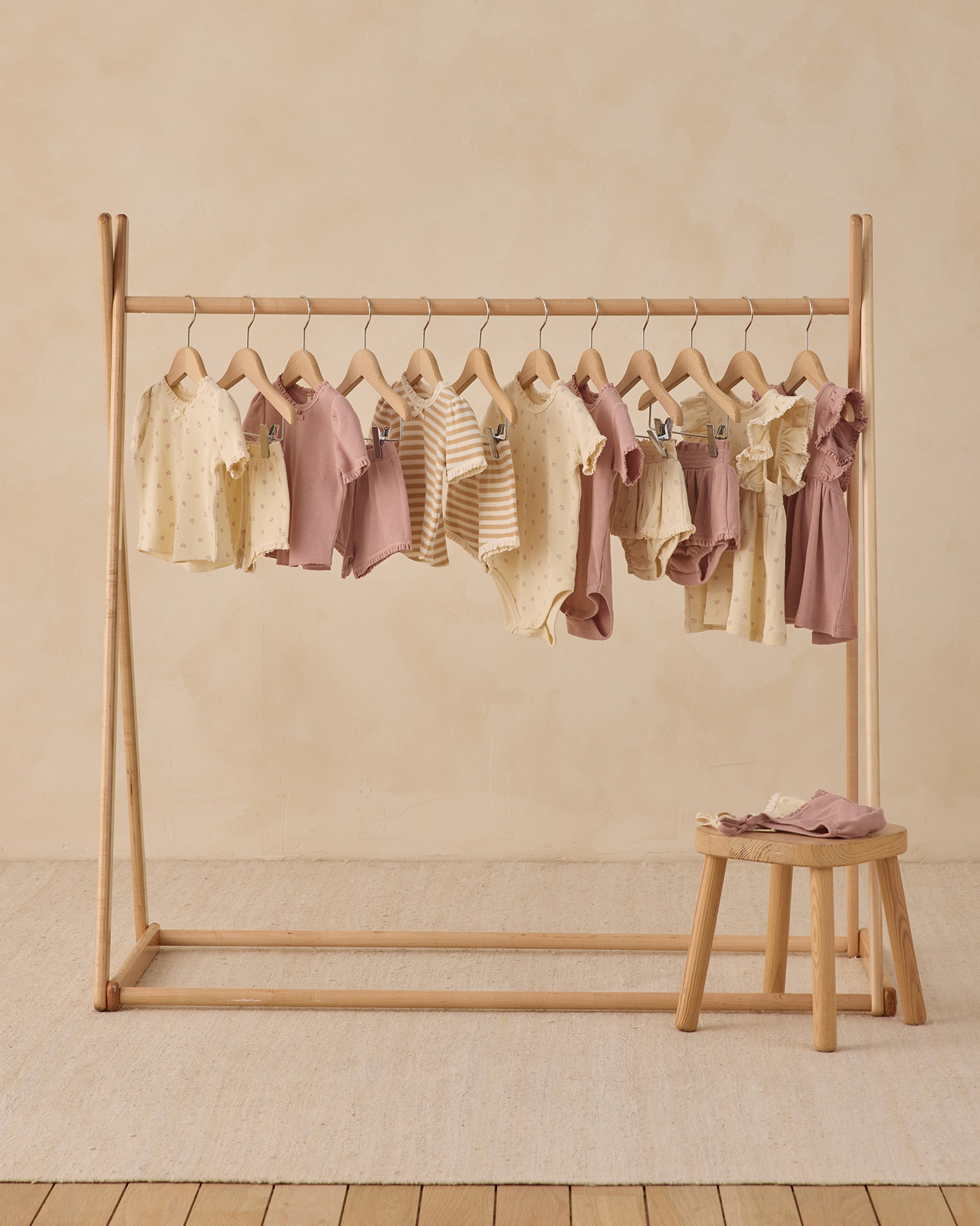 Daisy Dress Mauve Ditsy - Rylee + Cru | Kids Clothes | Trendy Baby Clothes | Modern Infant Outfits |