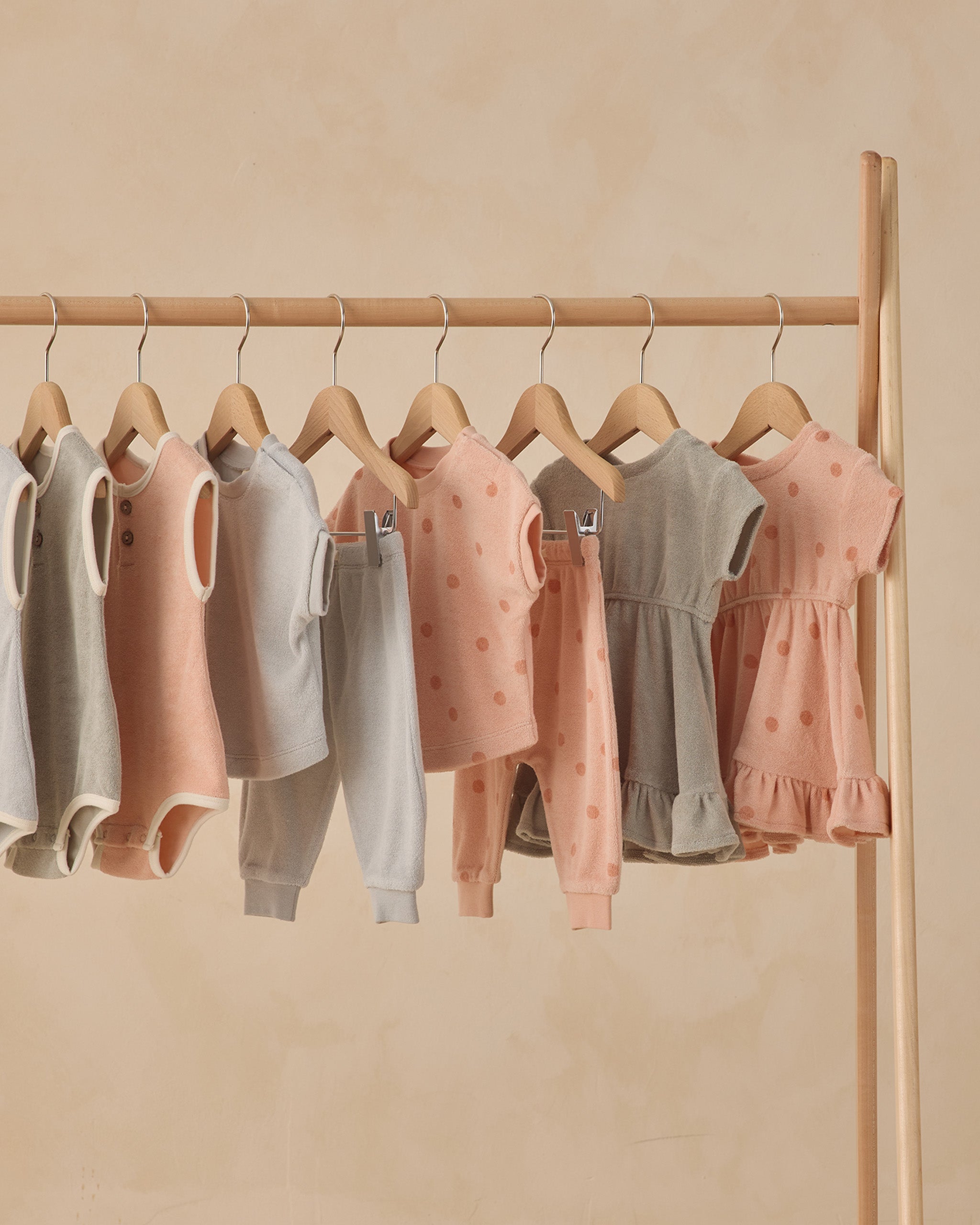 Terry Tee + Pant Set Sky - Rylee + Cru | Kids Clothes | Trendy Baby Clothes | Modern Infant Outfits |