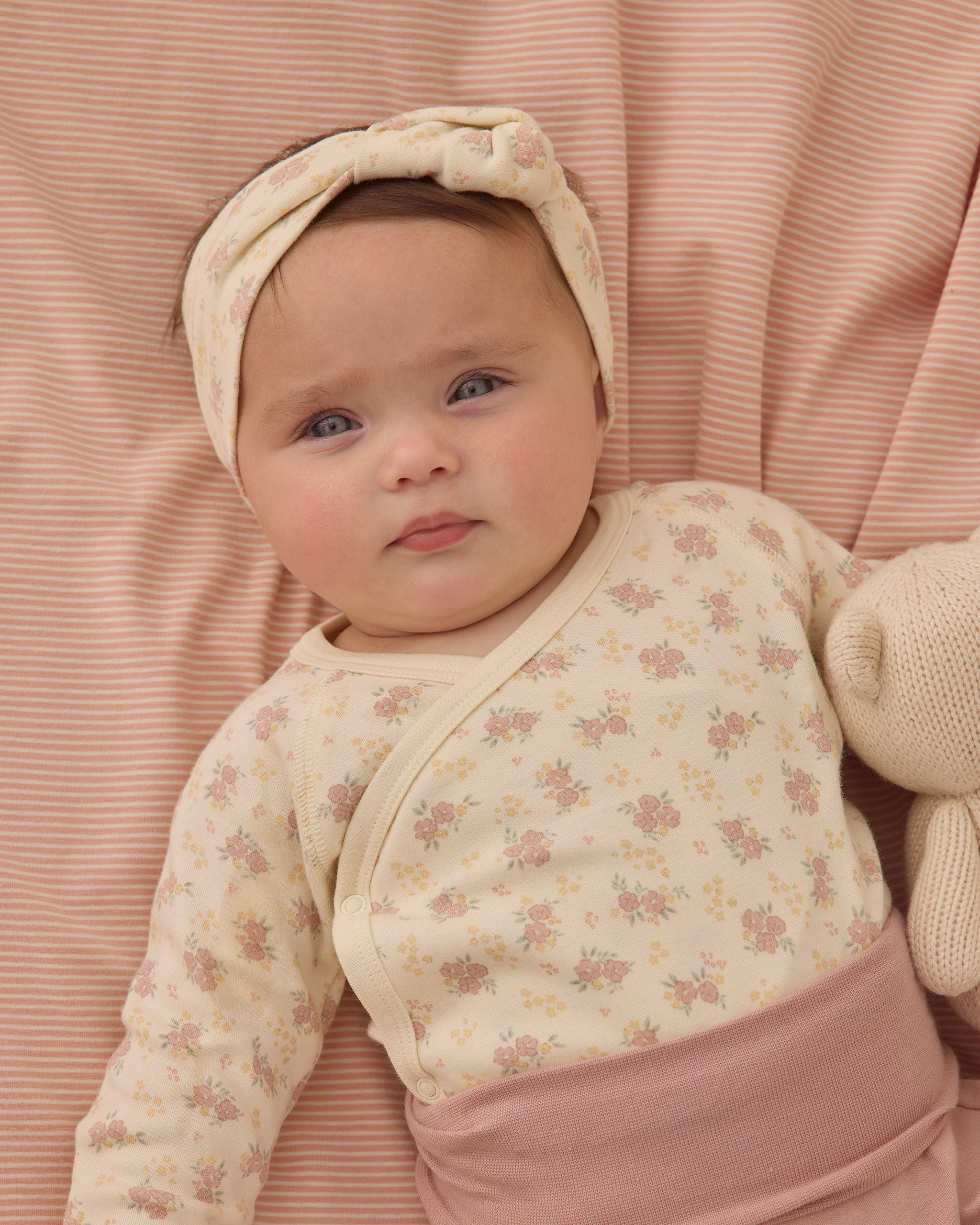 Side Snap Bodysuit Flower Field - Rylee + Cru | Kids Clothes | Trendy Baby Clothes | Modern Infant Outfits |