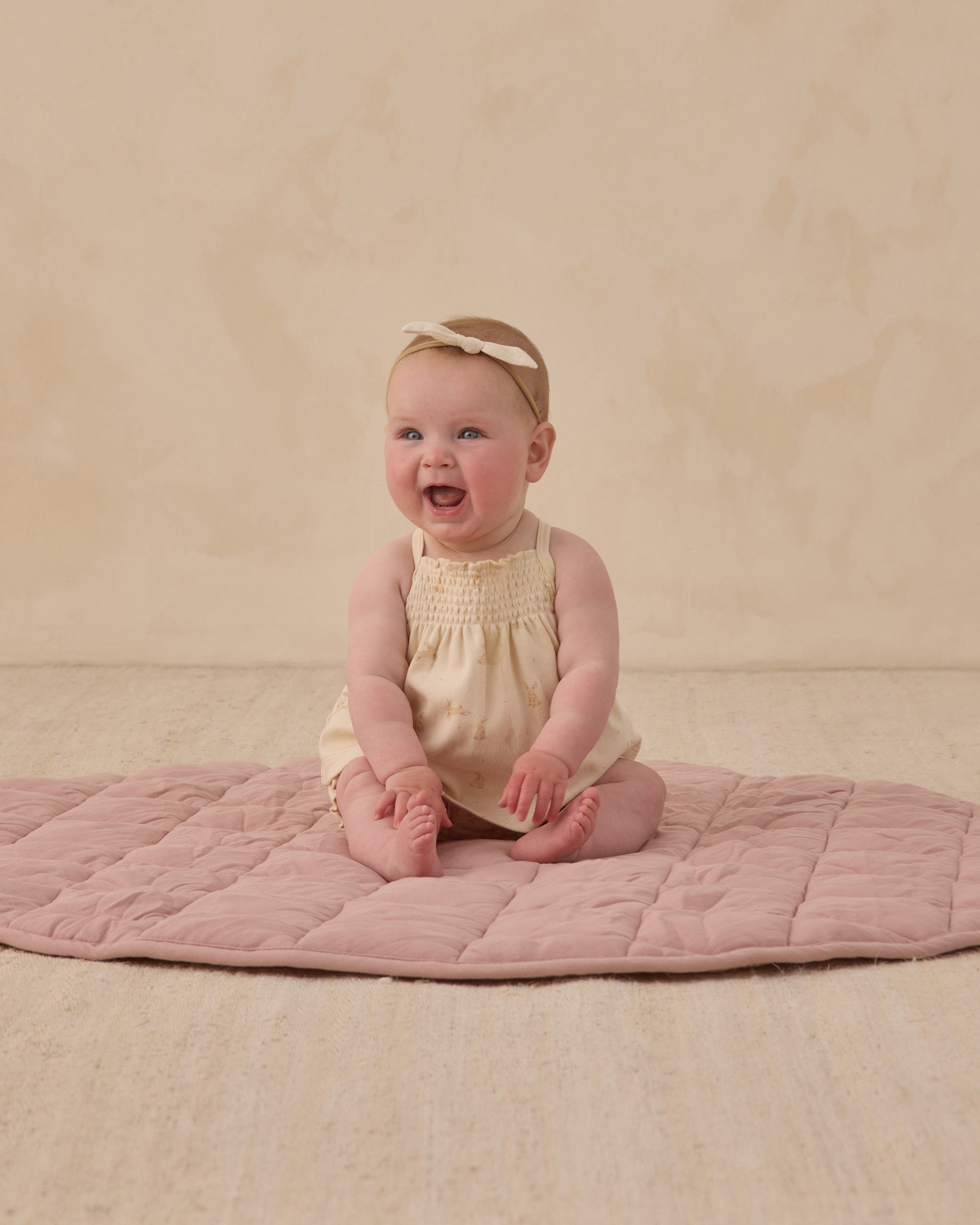 Smocked Tank + Bloomer Set Bunnies - Rylee + Cru | Kids Clothes | Trendy Baby Clothes | Modern Infant Outfits |