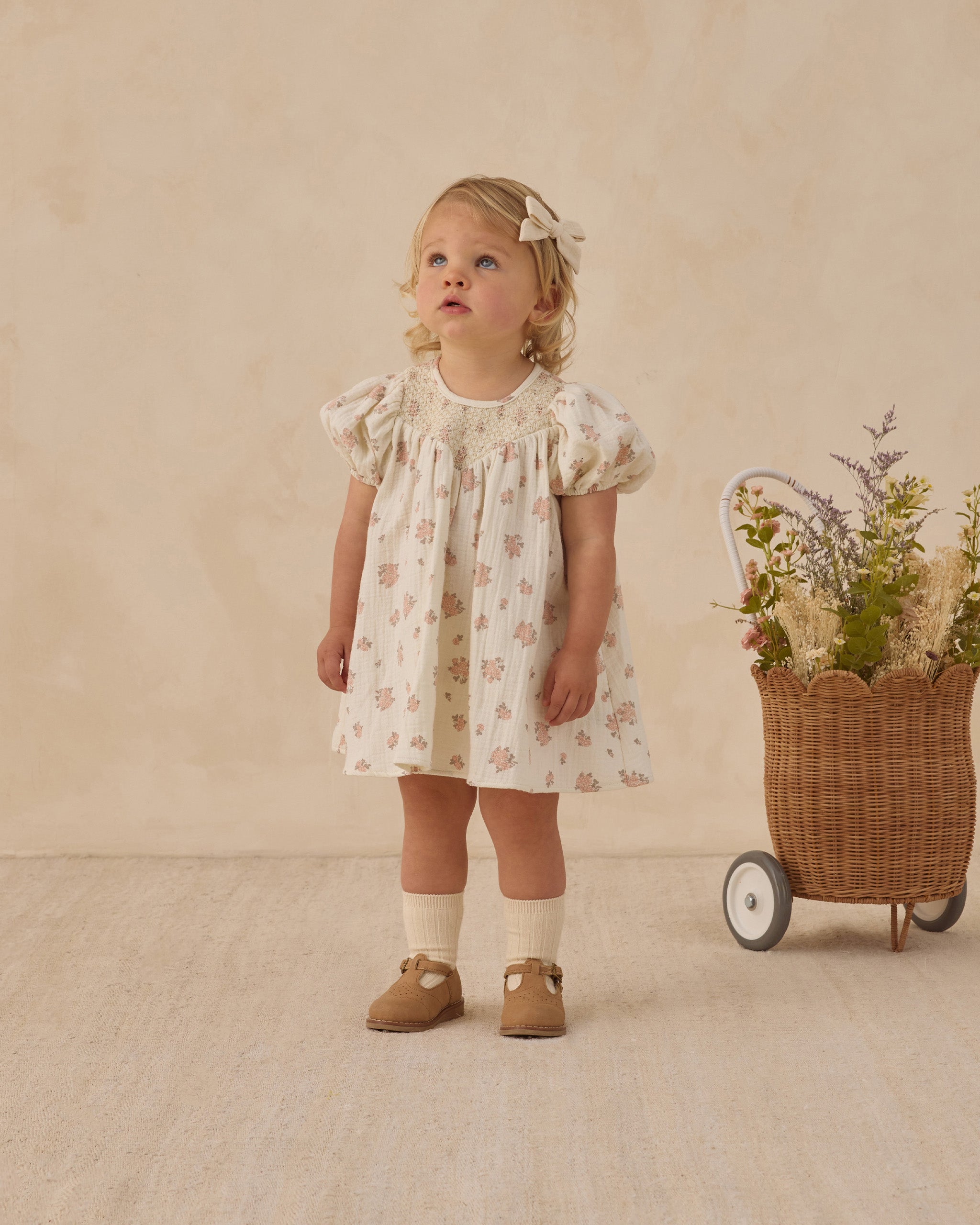 Carina Dress Garden Rose - Rylee + Cru | Kids Clothes | Trendy Baby Clothes | Modern Infant Outfits |